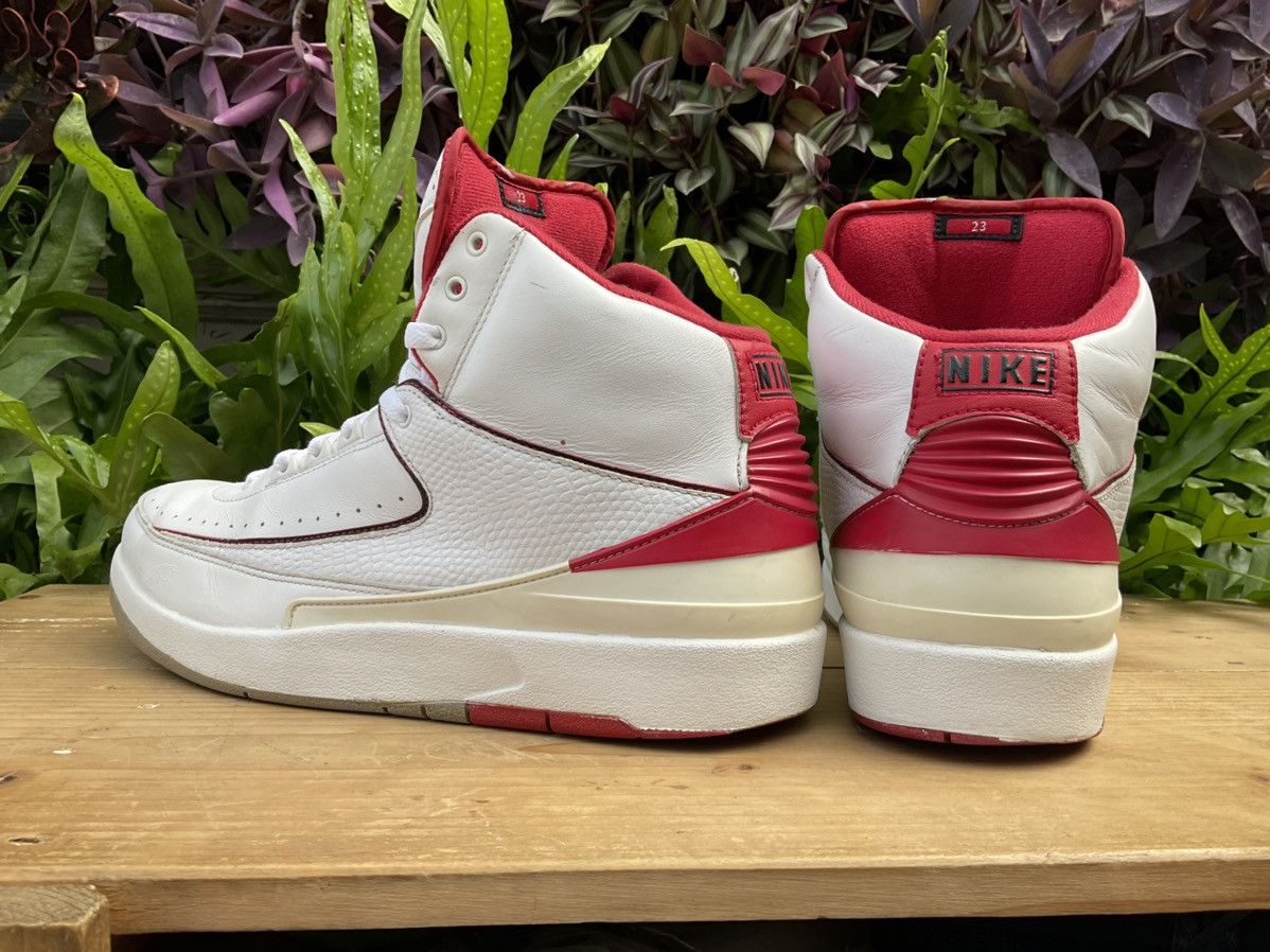 Jordan Brand × Nike 🔥 Rare Nike Air Jordan 2 Retro Chicago Home 2014 Size US 10.5 / EU 43-44 - 18 Thumbnail