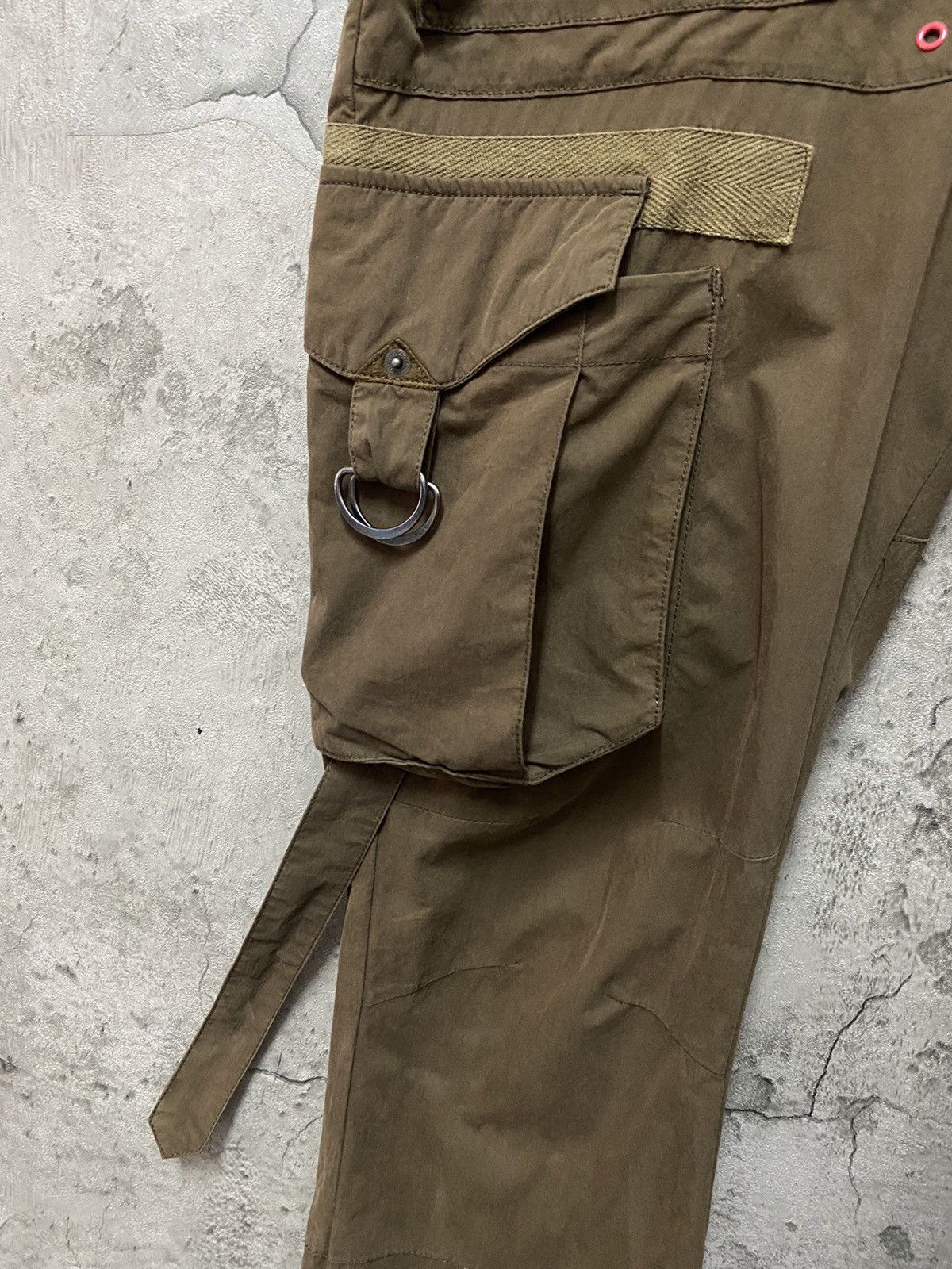 Japanese Brand PPFM Japan Parachute Bondage Utility Cargo Pants Vintage Size US 31 - 8 Thumbnail