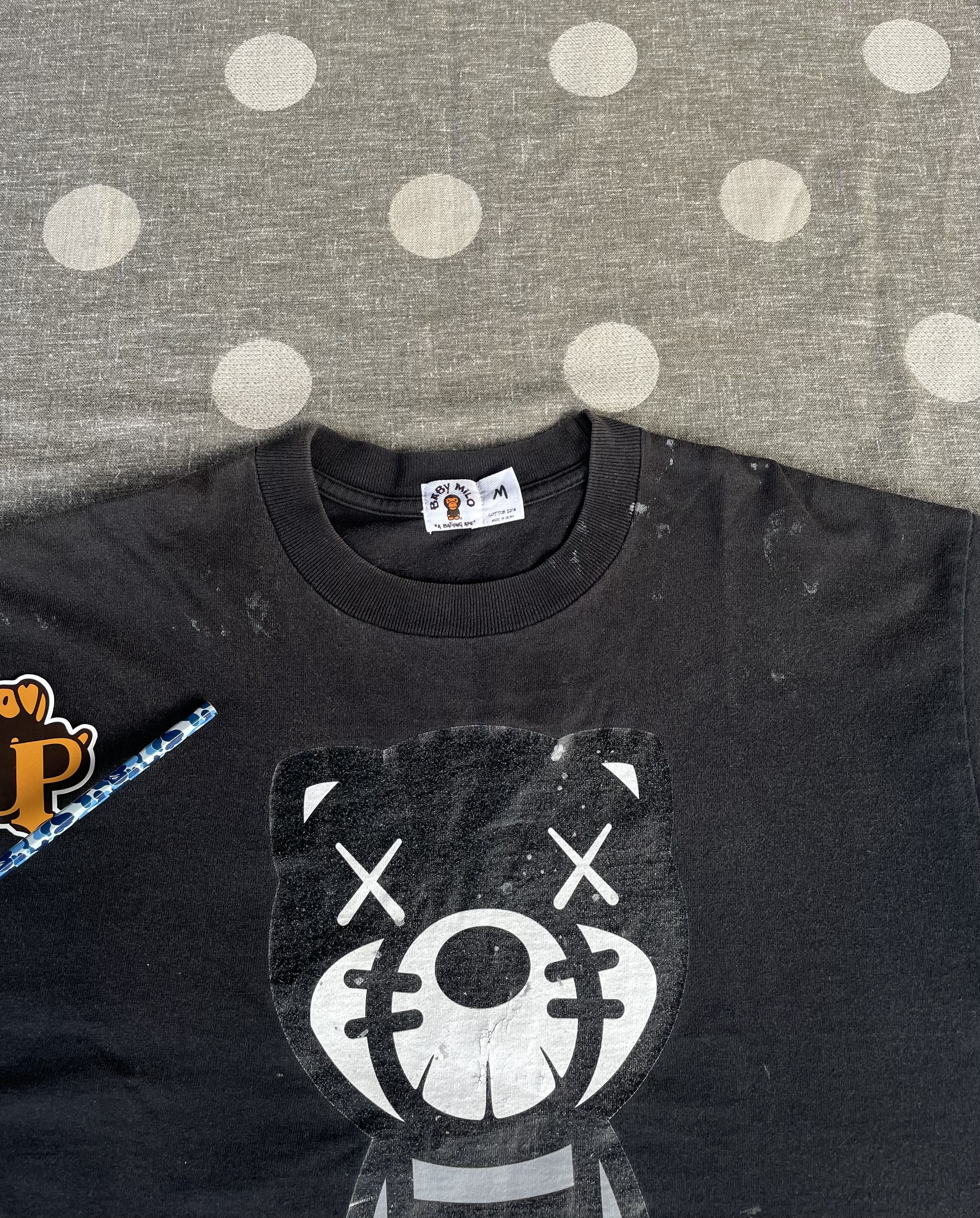 Bape × Kaws Bape x Kaws Baby Milo Cat Tee Size US M / EU 48-50 / 2 - 5 Thumbnail