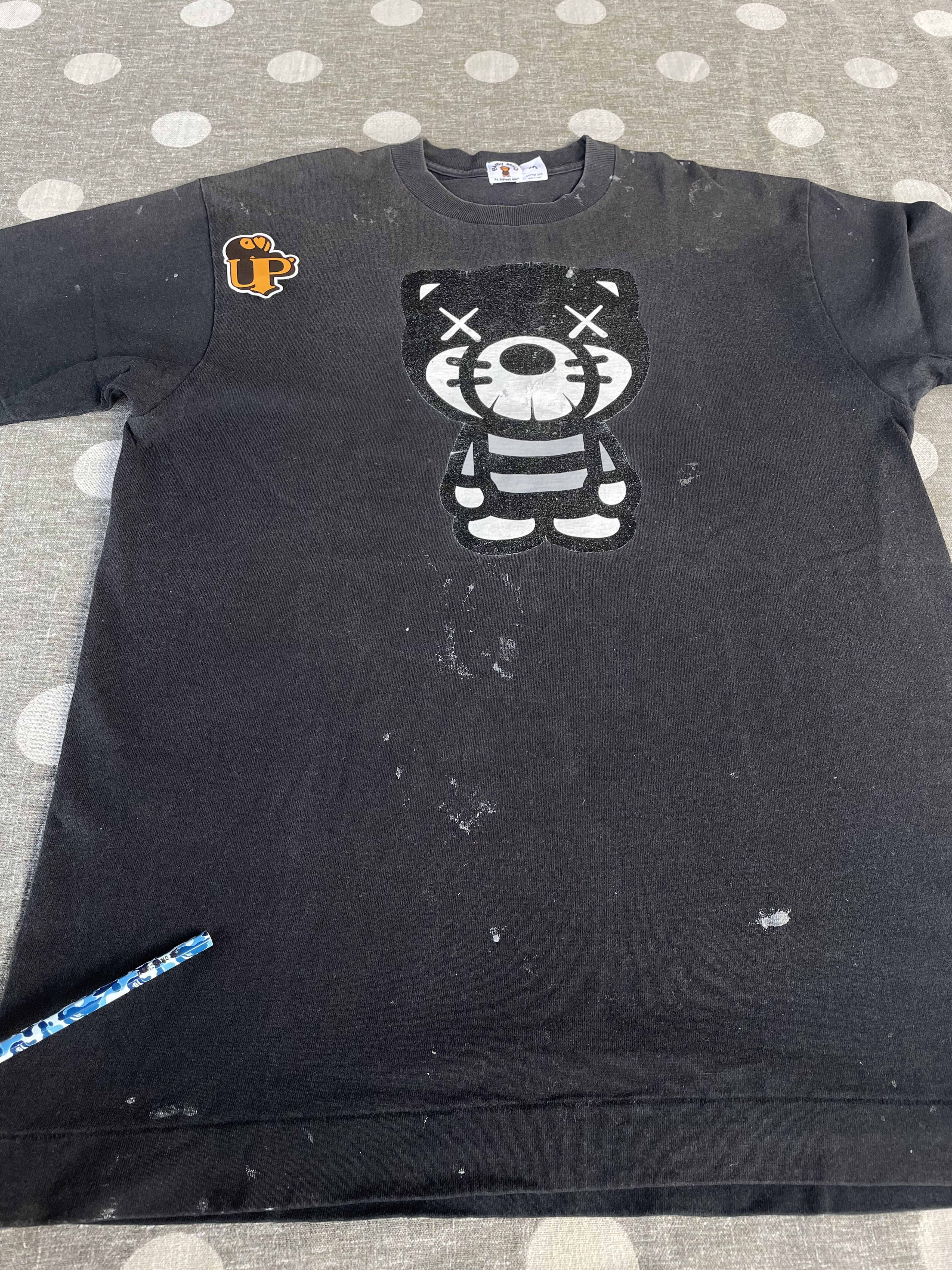 Bape × Kaws Bape x Kaws Baby Milo Cat Tee Size US M / EU 48-50 / 2 - 4 Thumbnail