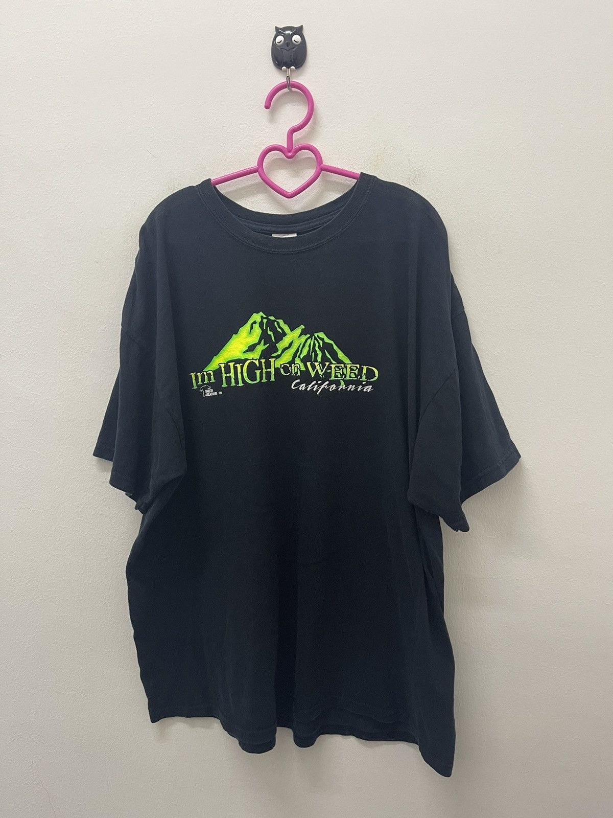 Vintage Rare Vintage Im HIGH on WEED California Shasta Creations Size US XL / EU 56 / 4 - 1 Thumbnail