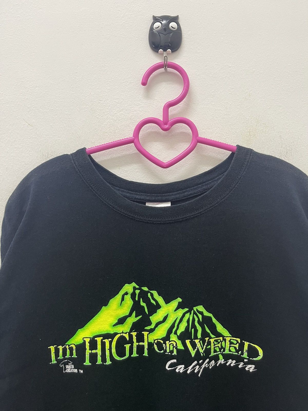 Vintage Rare Vintage Im HIGH on WEED California Shasta Creations Size US XL / EU 56 / 4 - 2 Thumbnail