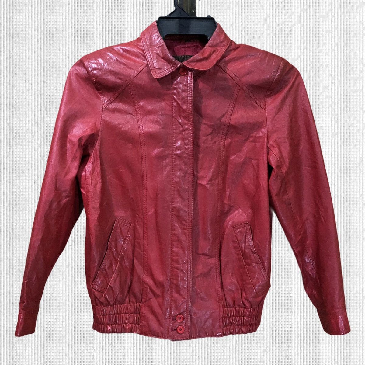 Japanese Brand Vintage Anap Leather Jacket Size US S / EU 44-46 / 1 - 1 Thumbnail