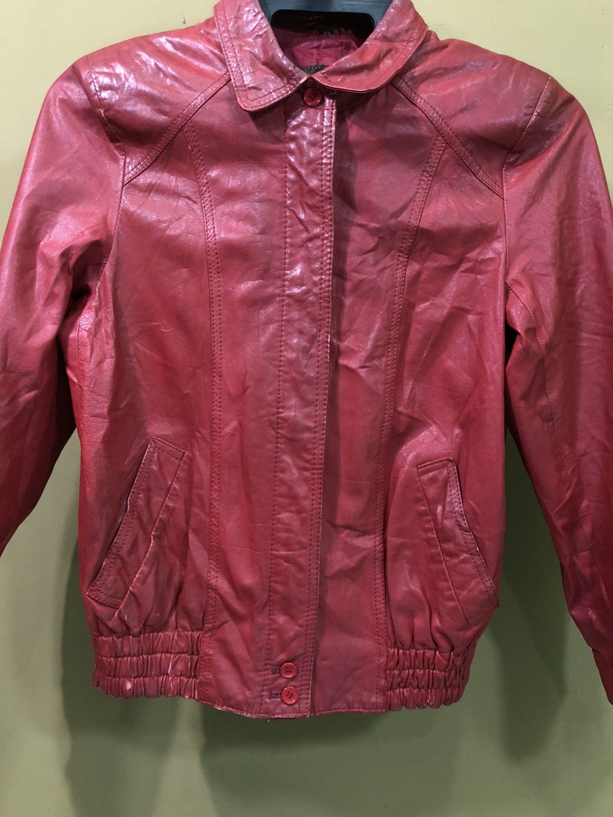 Japanese Brand Vintage Anap Leather Jacket Size US S / EU 44-46 / 1 - 3 Thumbnail