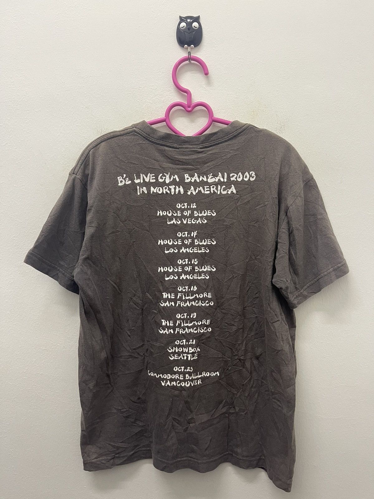 Band Tees Rare Vintage B’Z LIVE GYM BANZAI 2003 Rock And Roll Size US S / EU 44-46 / 1 - 4 Thumbnail