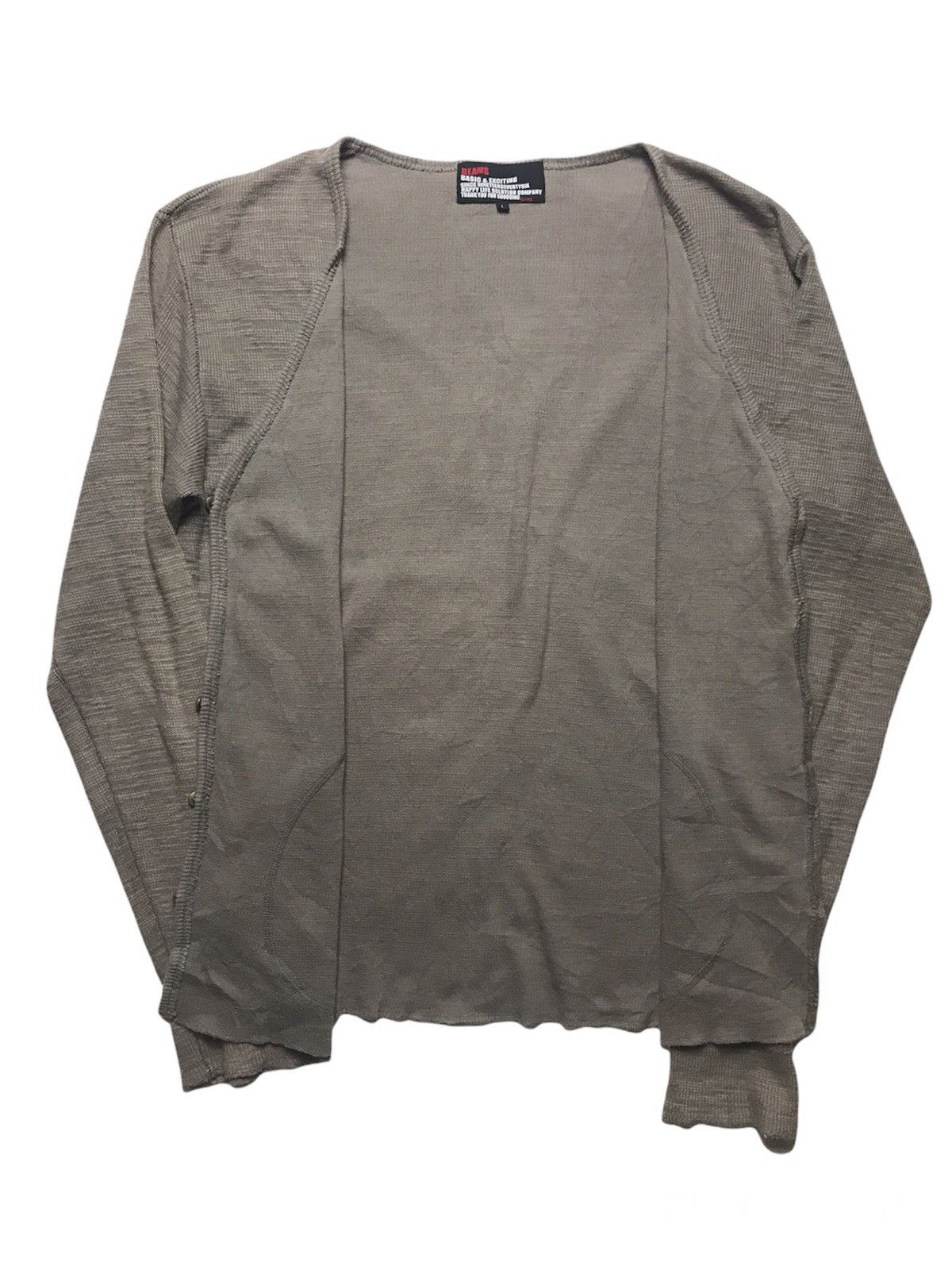 Beams Plus ‼️OFFER ME‼️Beams Light Cardigan Made in Japan Size US L / EU 52-54 / 3 - 3 Thumbnail