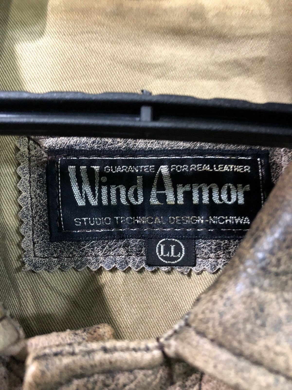 Vintage Vintage Wind Armor Leather Jacket Size US M / EU 48-50 / 2 - 3 Thumbnail