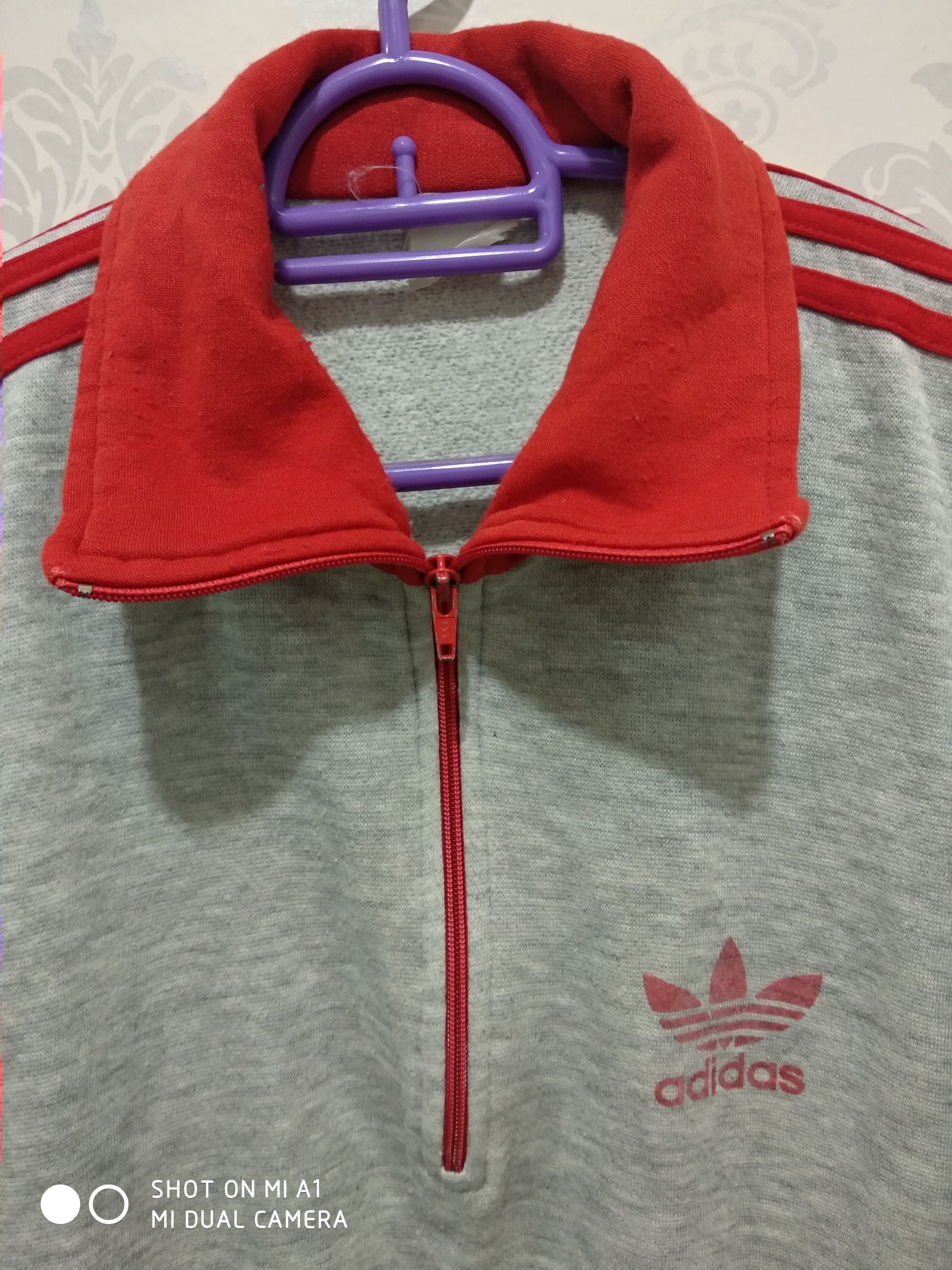 Adidas Vintage Adidas Half Zipper Pullover Sweatshirt Size US M / EU 48-50 / 2 - 9 Thumbnail