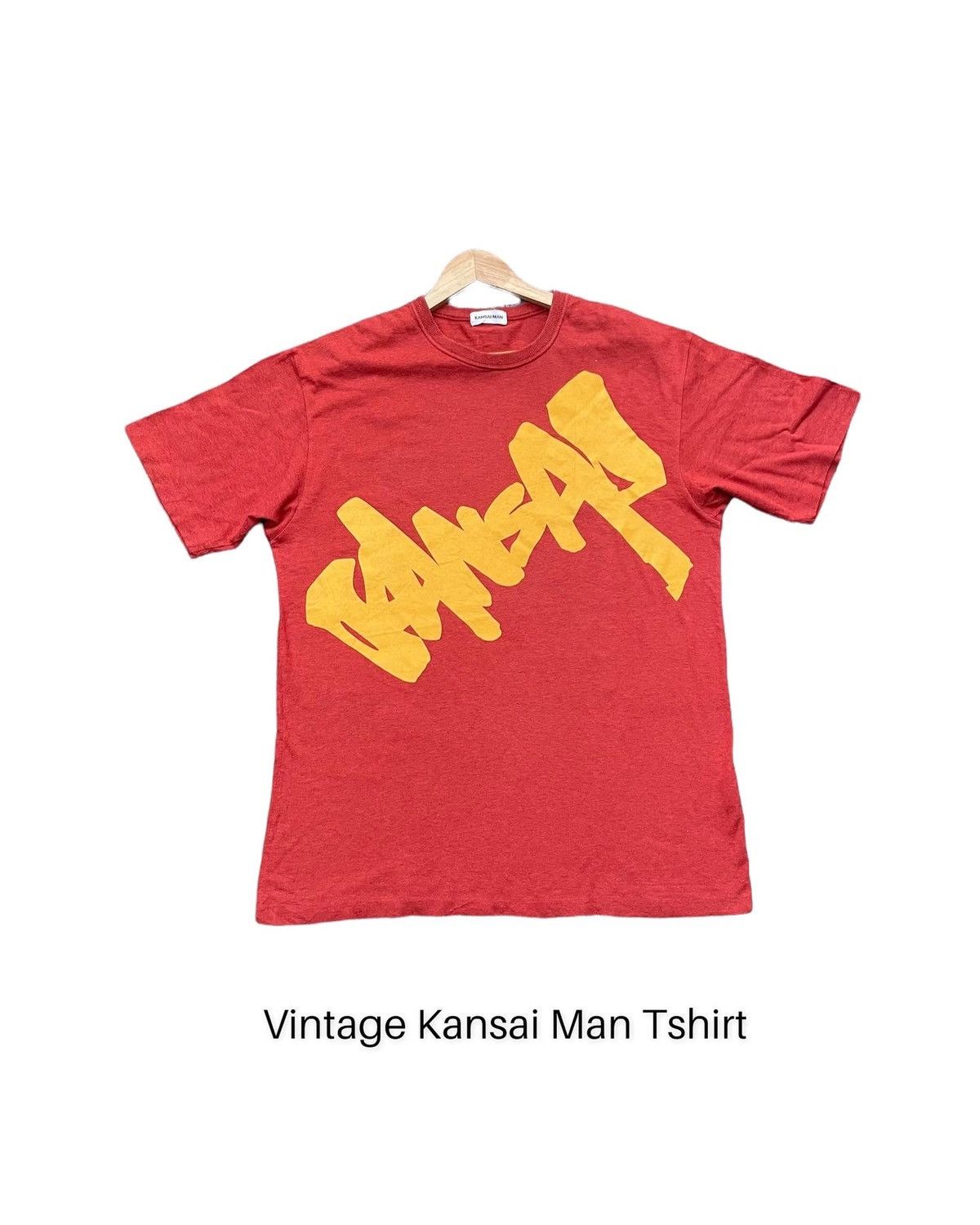 Japanese Brand Vintage Kansai Man Tshirt Size US L / EU 52-54 / 3 - 1 Thumbnail
