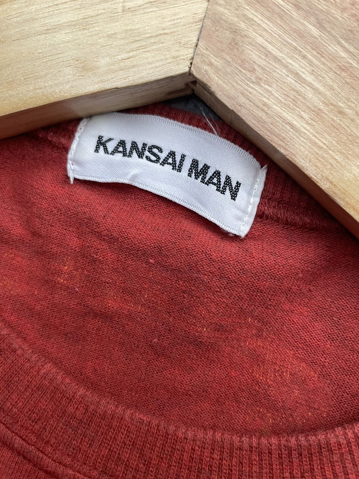 Japanese Brand Vintage Kansai Man Tshirt Size US L / EU 52-54 / 3 - 10 Thumbnail