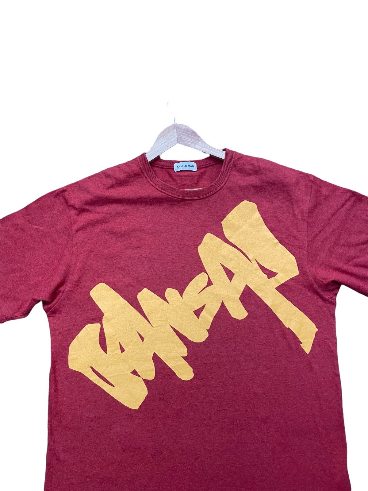Japanese Brand Vintage Kansai Man Tshirt Size US L / EU 52-54 / 3 - 5 Thumbnail