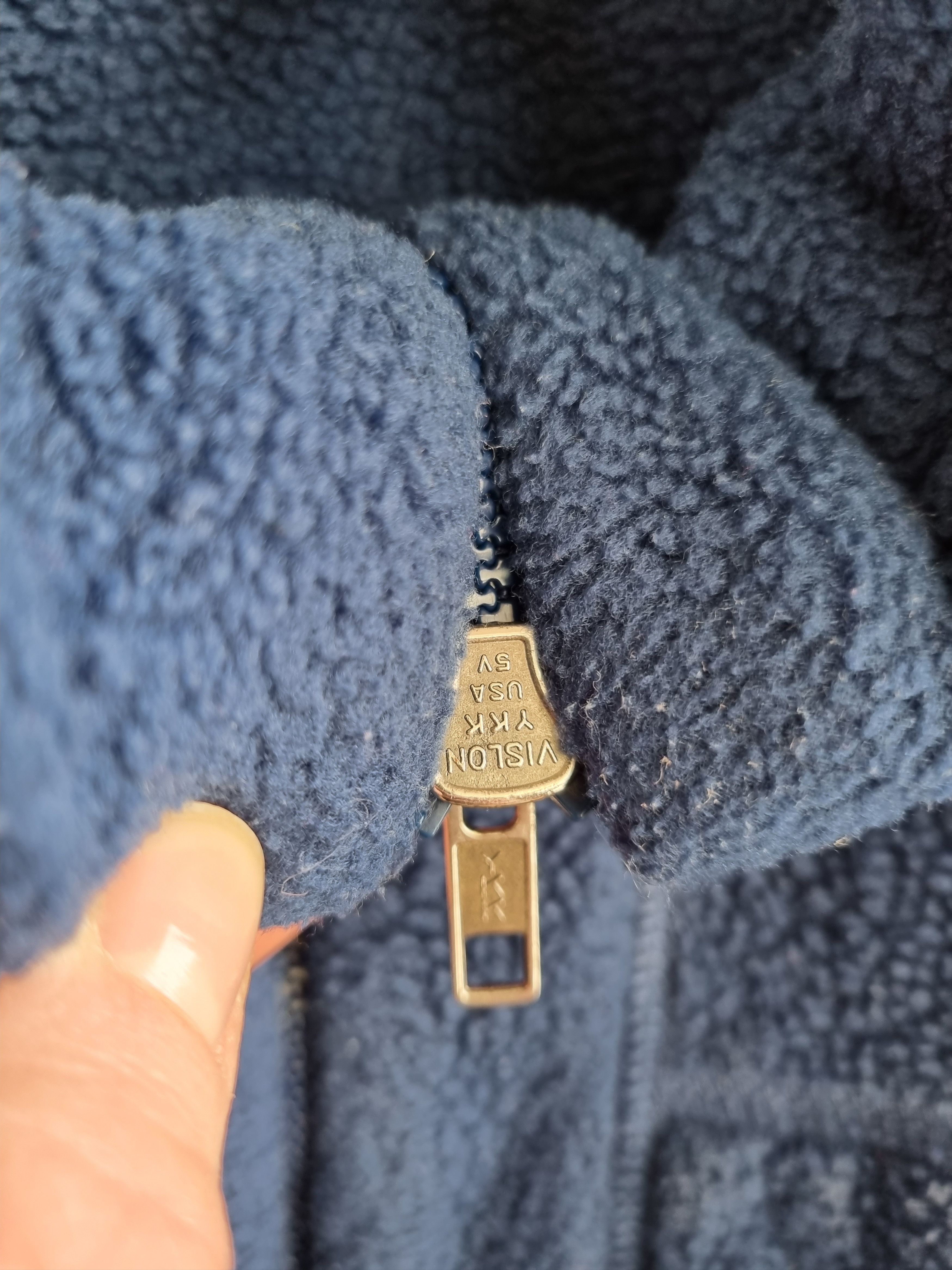 Patagonia × Vintage 90s Vintage Patagonia Synchilla Fleece Deep Pile Zip Jacket Size US S / EU 44-46 / 1 - 10 Thumbnail