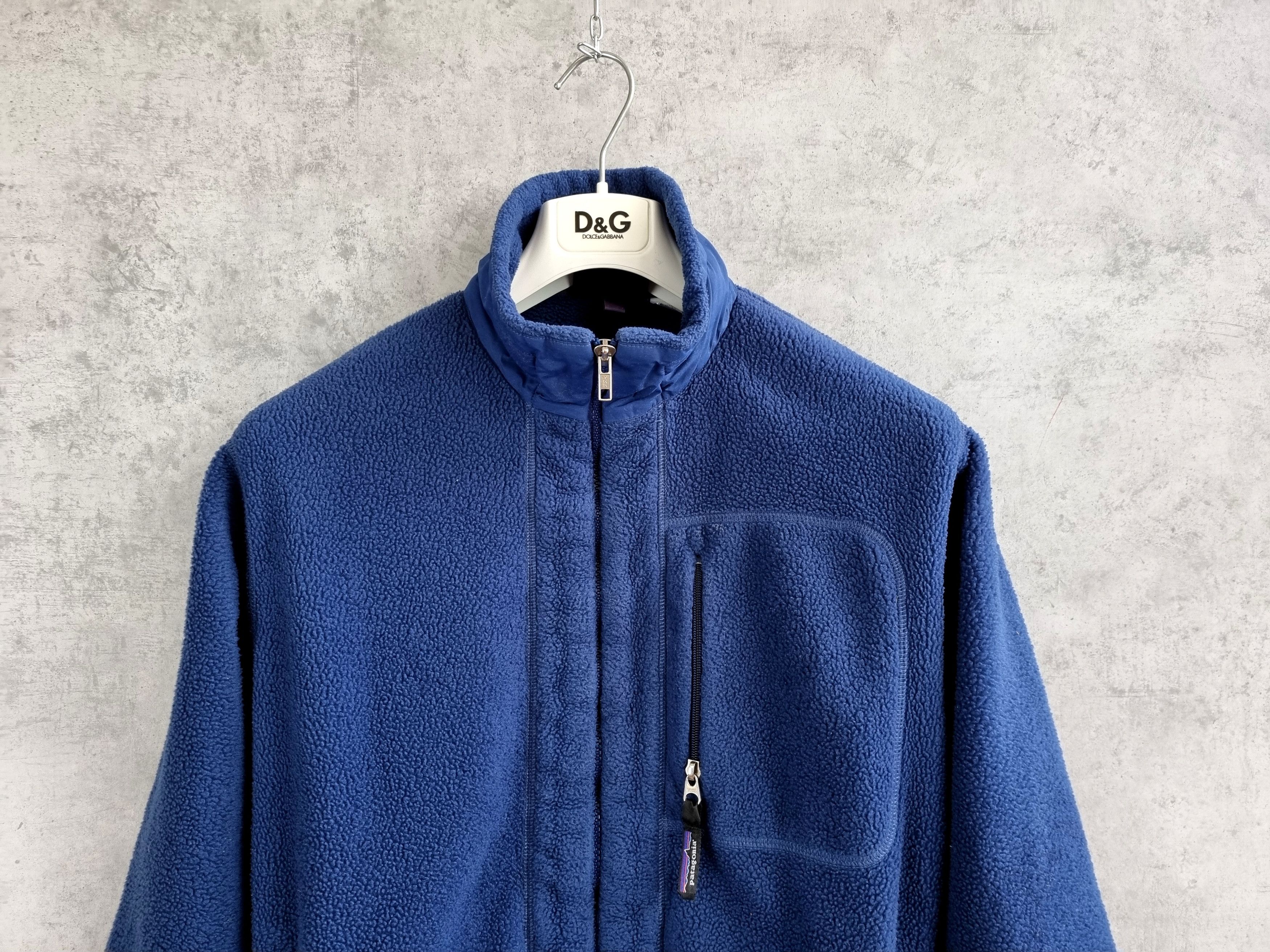 Patagonia × Vintage 90s Vintage Patagonia Synchilla Fleece Deep Pile Zip Jacket Size US S / EU 44-46 / 1 - 2 Thumbnail