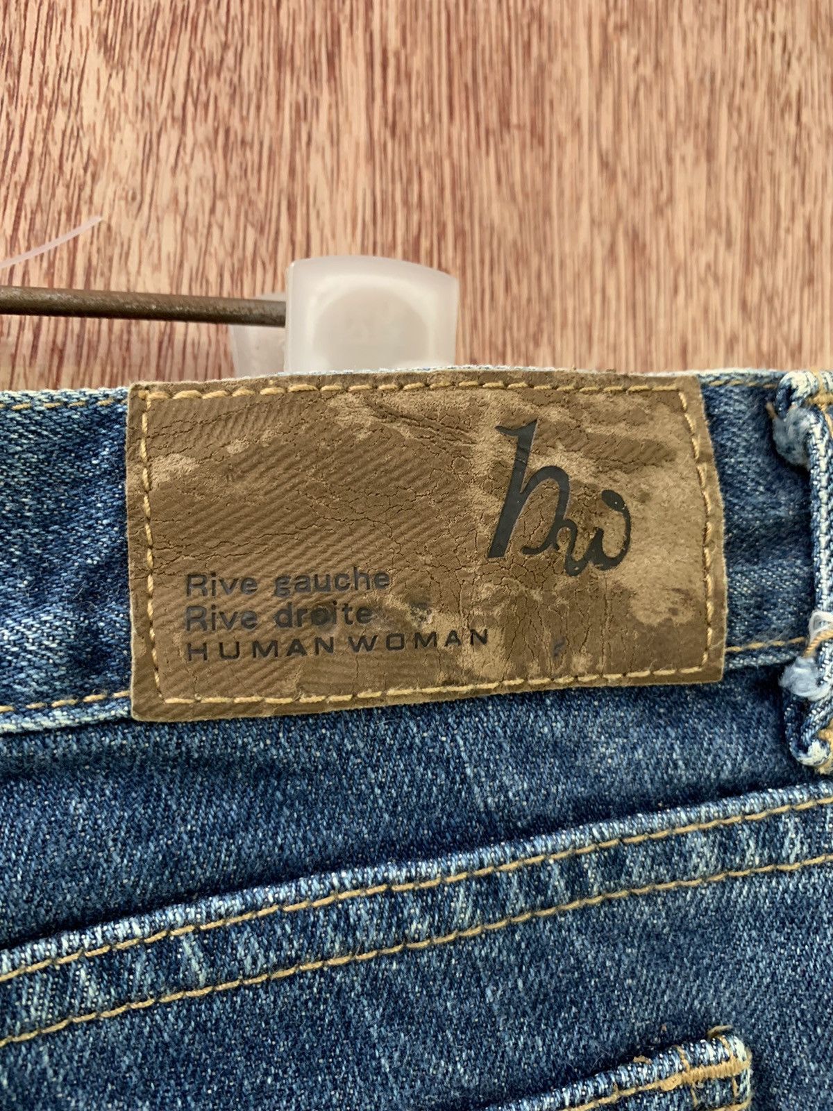 Japanese Brand Japanese Brand Human Woman Flare Jeans 30x31.5 Size US 30 / EU 46 - 11 Thumbnail