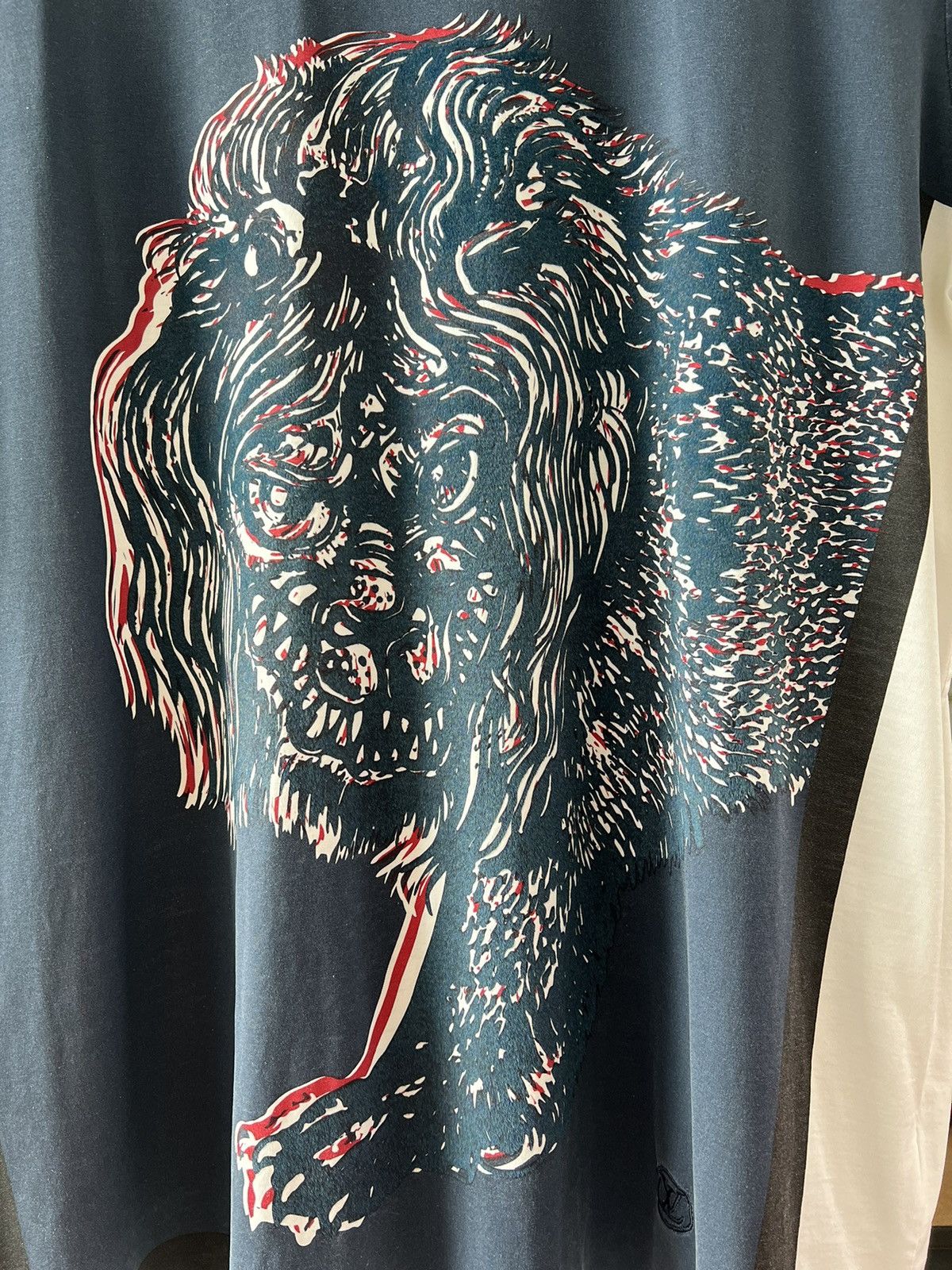 Louis Vuitton Louis Vuitton x Chapman Brothers Jersey Lion Tee Size US XL / EU 56 / 4 - 9 Thumbnail