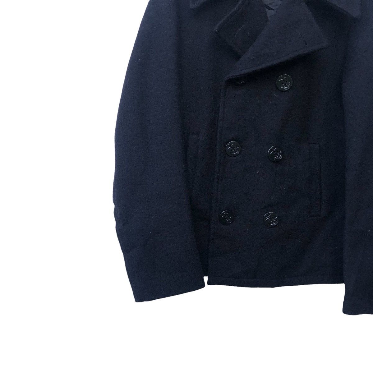 Fidelity 🔥FIDELITY DOUBLE BREAST PEA COAT JACKET Size US M / EU 48-50 / 2 - 5 Thumbnail