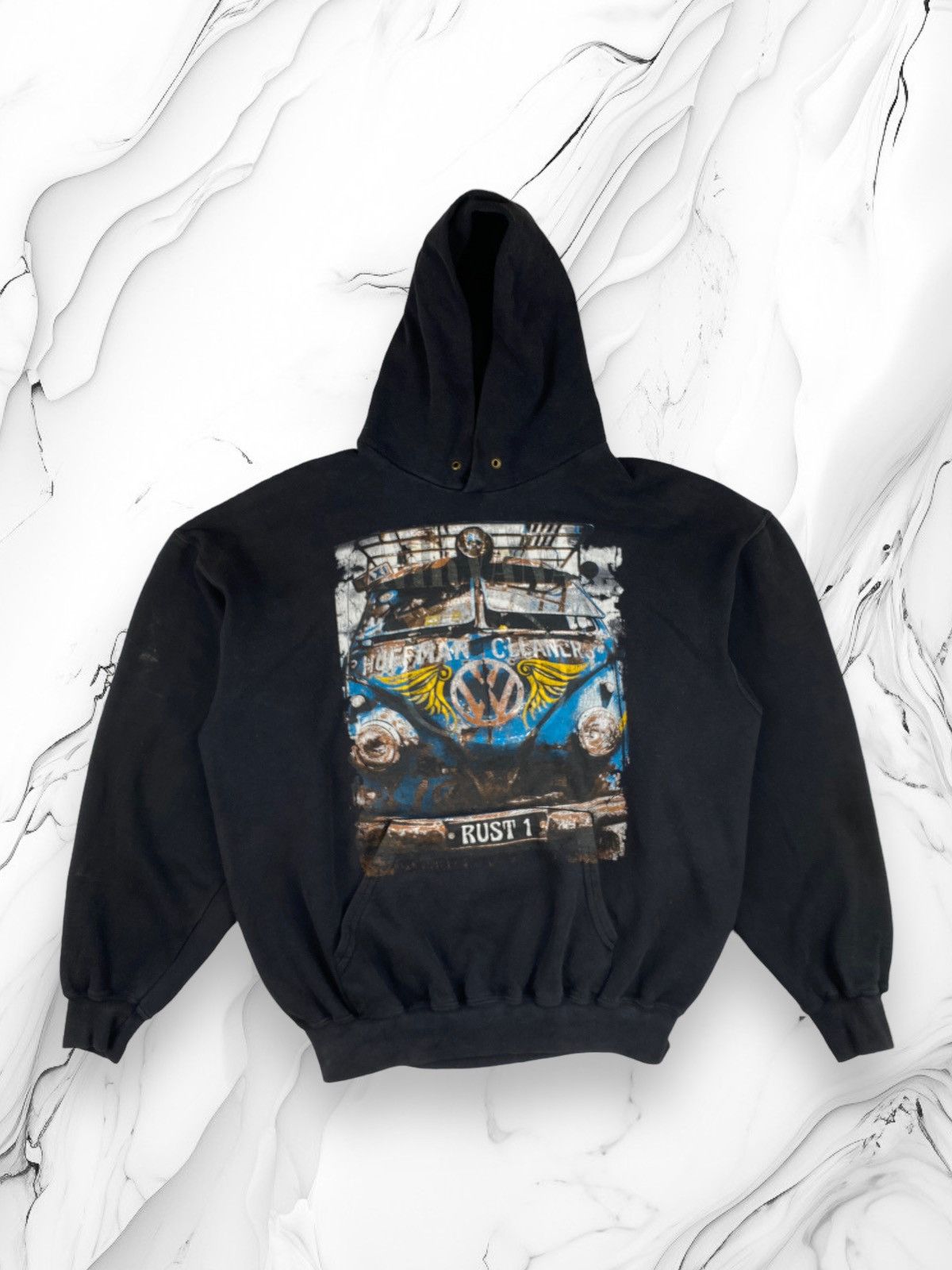Vintage Mens Vintage Volkswagen Hoodie Size L Size US L / EU 52-54 / 3 - 1 Thumbnail