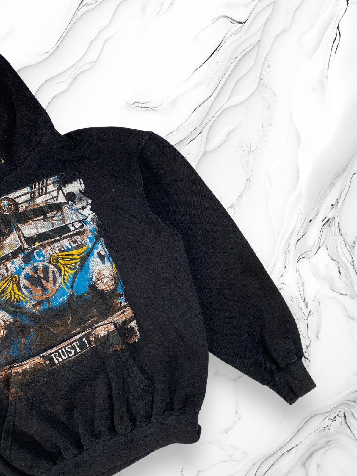 Vintage Mens Vintage Volkswagen Hoodie Size L Size US L / EU 52-54 / 3 - 2 Thumbnail