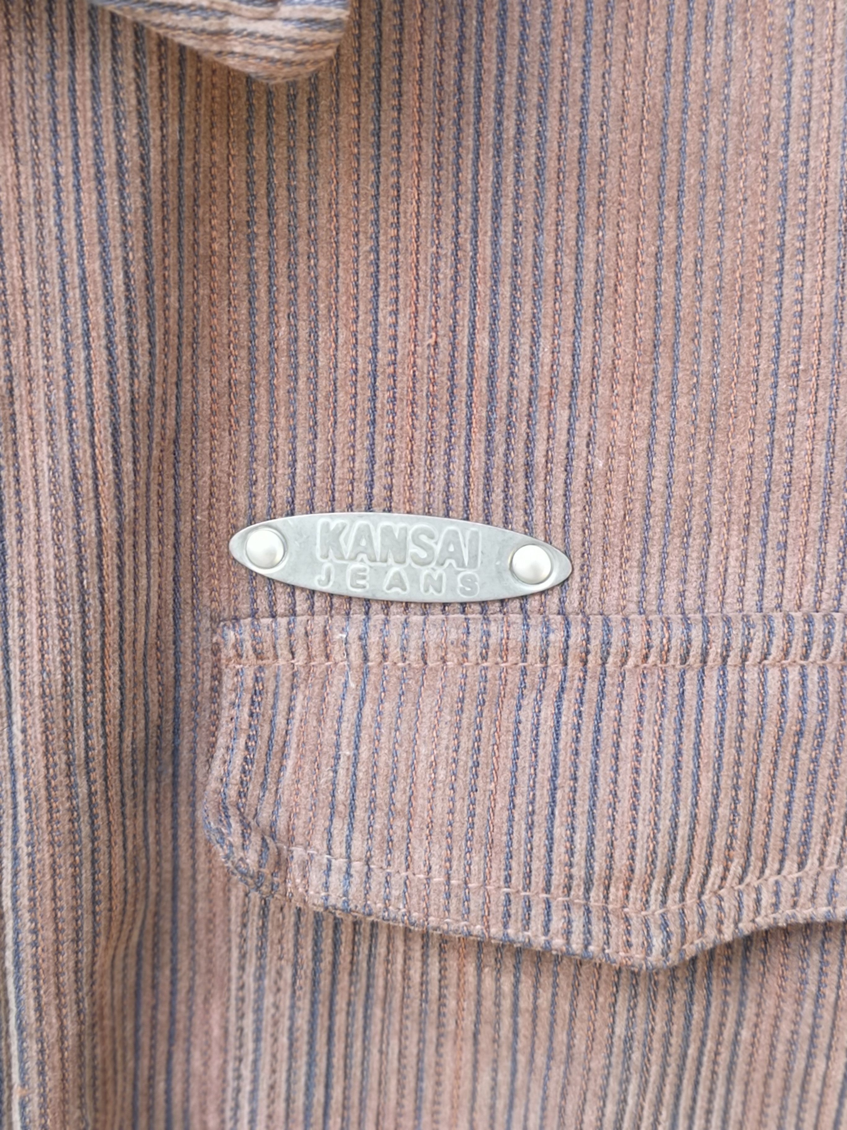 Japanese Brand Japanese Brand Kansai Yamamoto Jeans Corduroy Parkas Jacket Size US XL / EU 56 / 4 - 4 Thumbnail