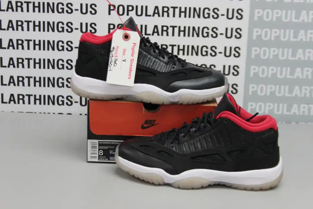 Air Jordan 11 Low IE Bred 8