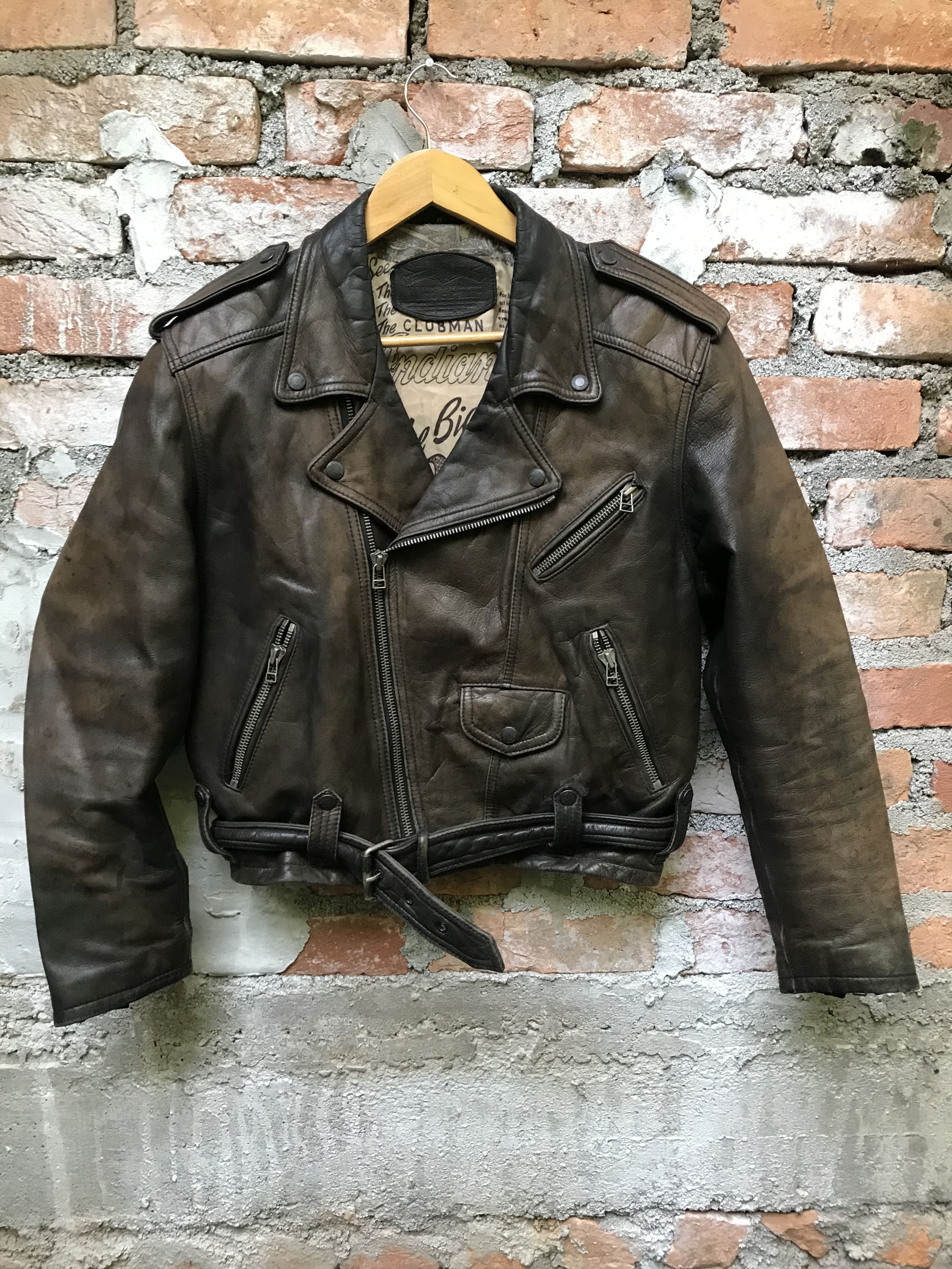Leather Windarmor Bikers Rebel Leather Jacket Size US M / EU 48-50 / 2 - 1 Thumbnail