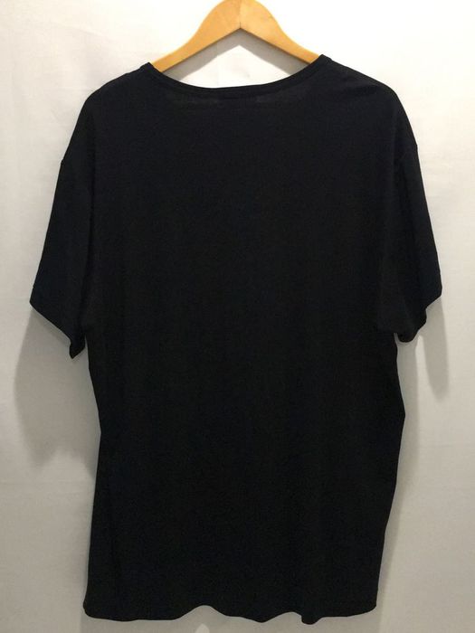 Yohji Yamamoto Short Sleeve T-Shirts Black Plain Crew Neck Cotton