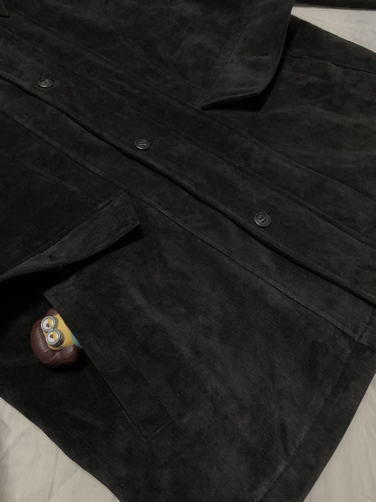 Japanese Brand Vintage Japanese Brand Artemodena Faux Suede Chore Jacket Size US L / EU 52-54 / 3 - 10 Thumbnail