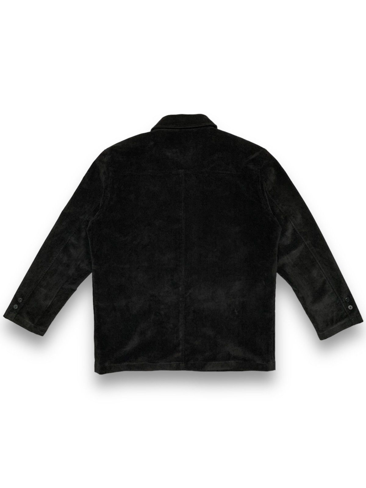 Japanese Brand Vintage Japanese Brand Artemodena Faux Suede Chore Jacket Size US L / EU 52-54 / 3 - 2 Thumbnail