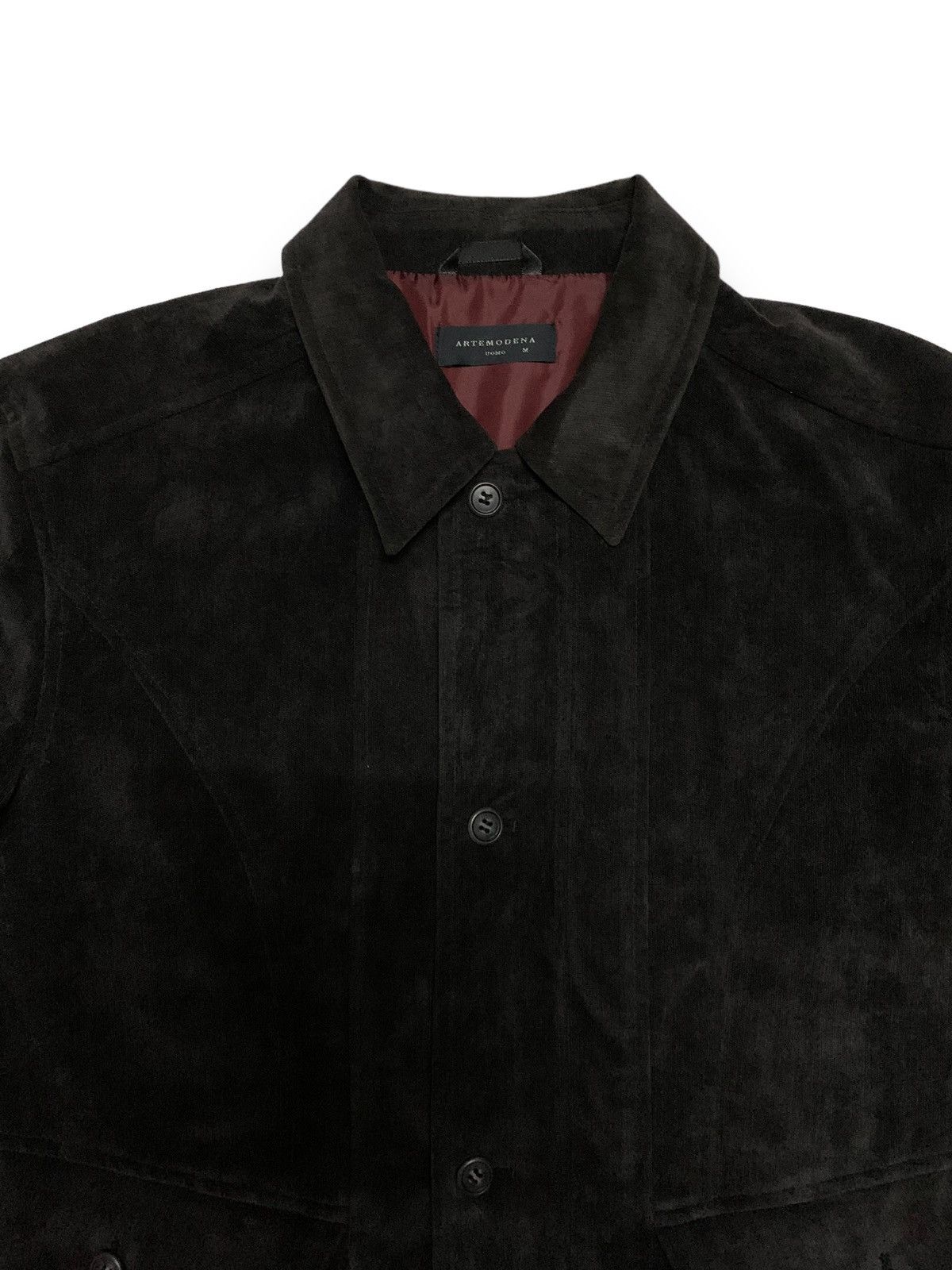 Japanese Brand Vintage Japanese Brand Artemodena Faux Suede Chore Jacket Size US L / EU 52-54 / 3 - 5 Thumbnail