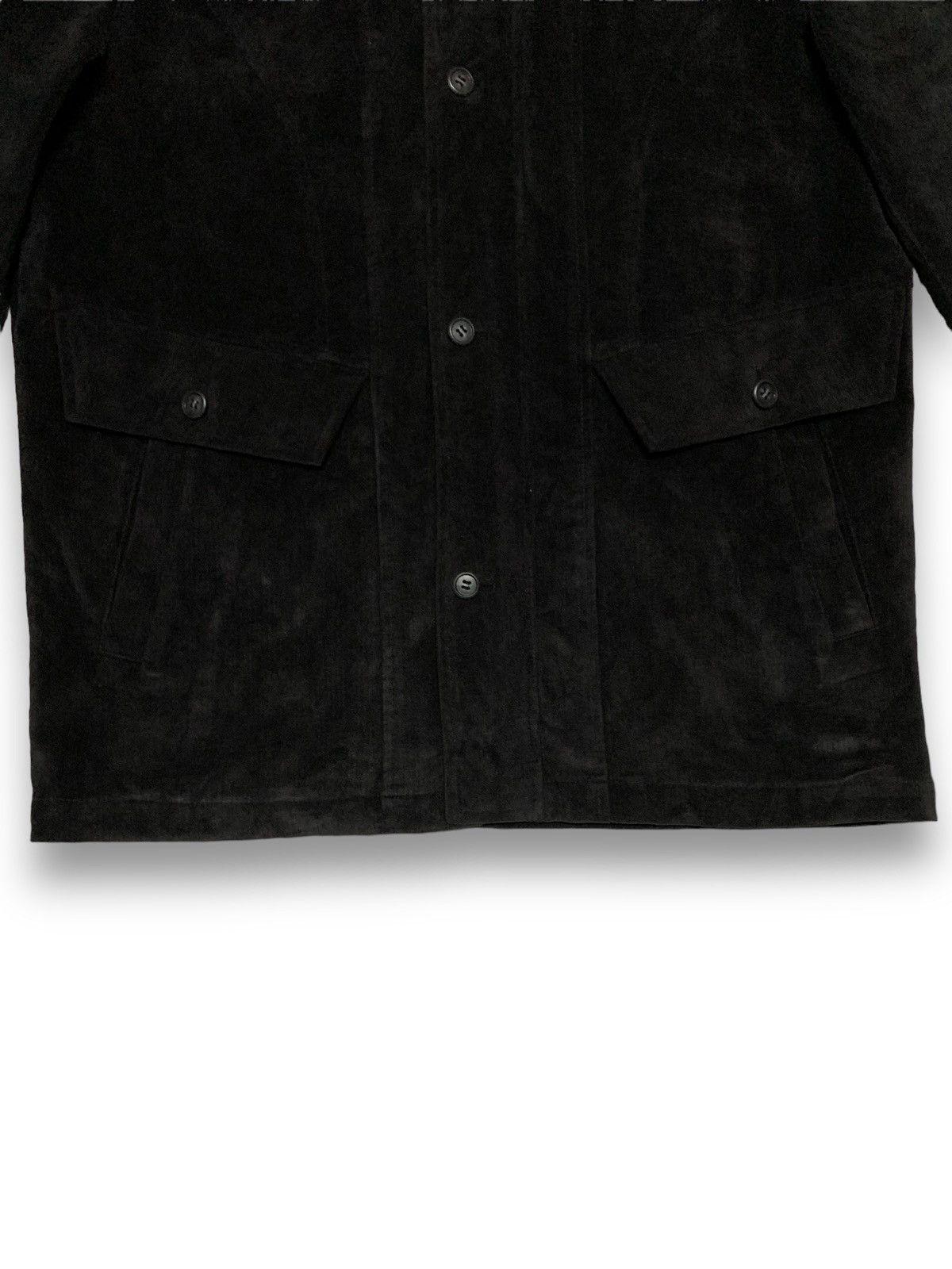 Japanese Brand Vintage Japanese Brand Artemodena Faux Suede Chore Jacket Size US L / EU 52-54 / 3 - 9 Thumbnail