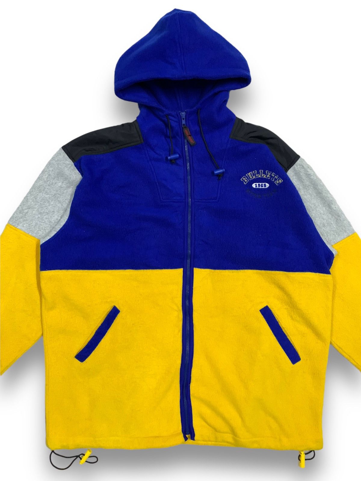Japanese Brand Japanese Brand Embroidery Spell Out Oversized Fleece Hoodie Size US XL / EU 56 / 4 - 4 Thumbnail