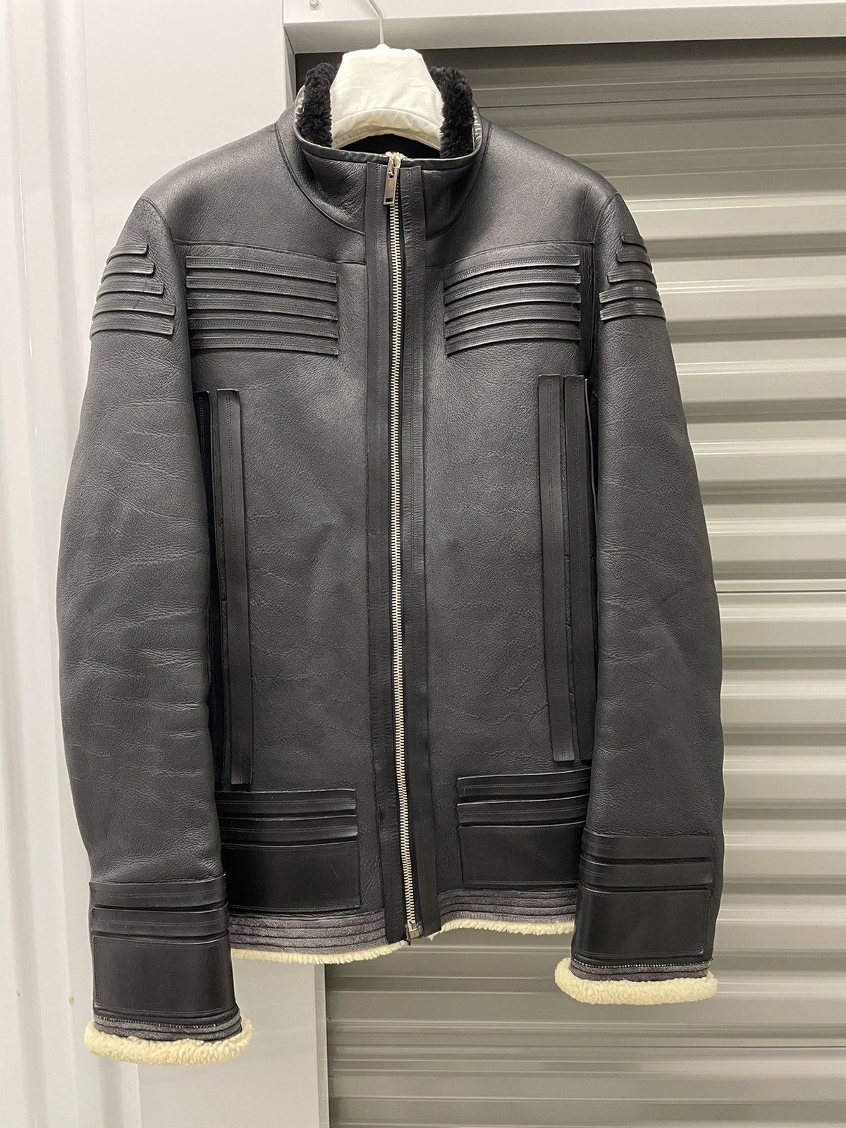Rick Owens Rick Owens FW13 Runway Shearling Fur Coat / Jacket Size US L / EU 52-54 / 3 - 2 Thumbnail