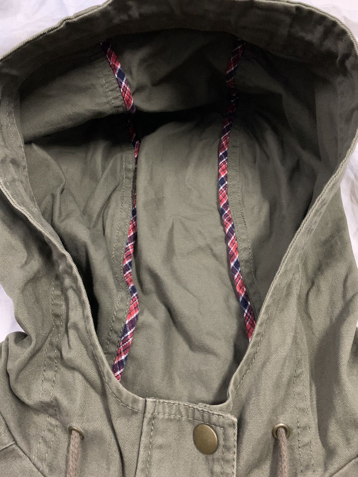 Japanese Brand Japanese Brand Archives Flare Hem Military Hooded Jacket Size M / US 6-8 / IT 42-44 - 5 Thumbnail