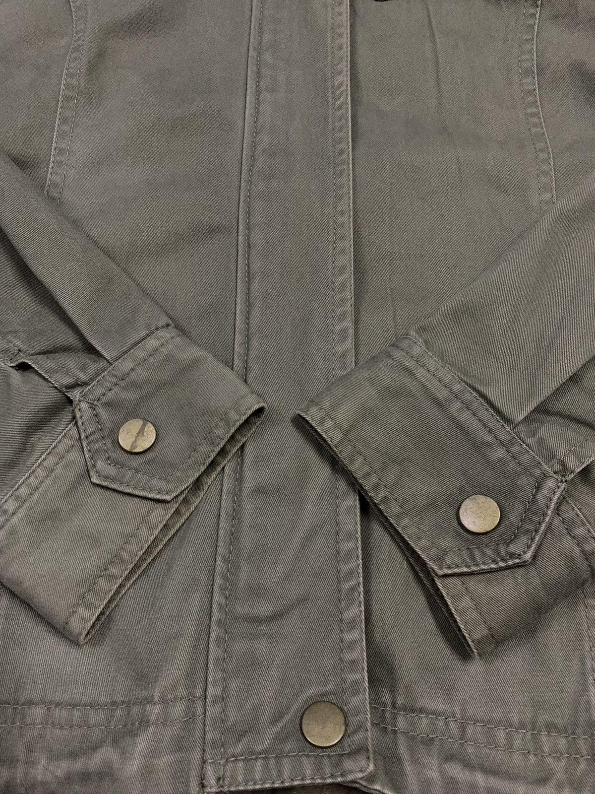 Japanese Brand Japanese Brand Archives Flare Hem Military Hooded Jacket Size M / US 6-8 / IT 42-44 - 11 Thumbnail
