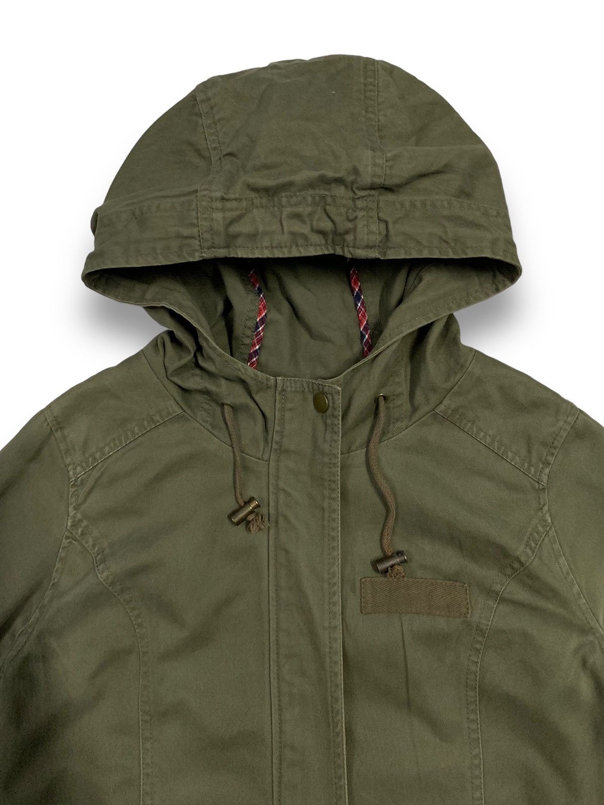 Japanese Brand Japanese Brand Archives Flare Hem Military Hooded Jacket Size M / US 6-8 / IT 42-44 - 4 Thumbnail