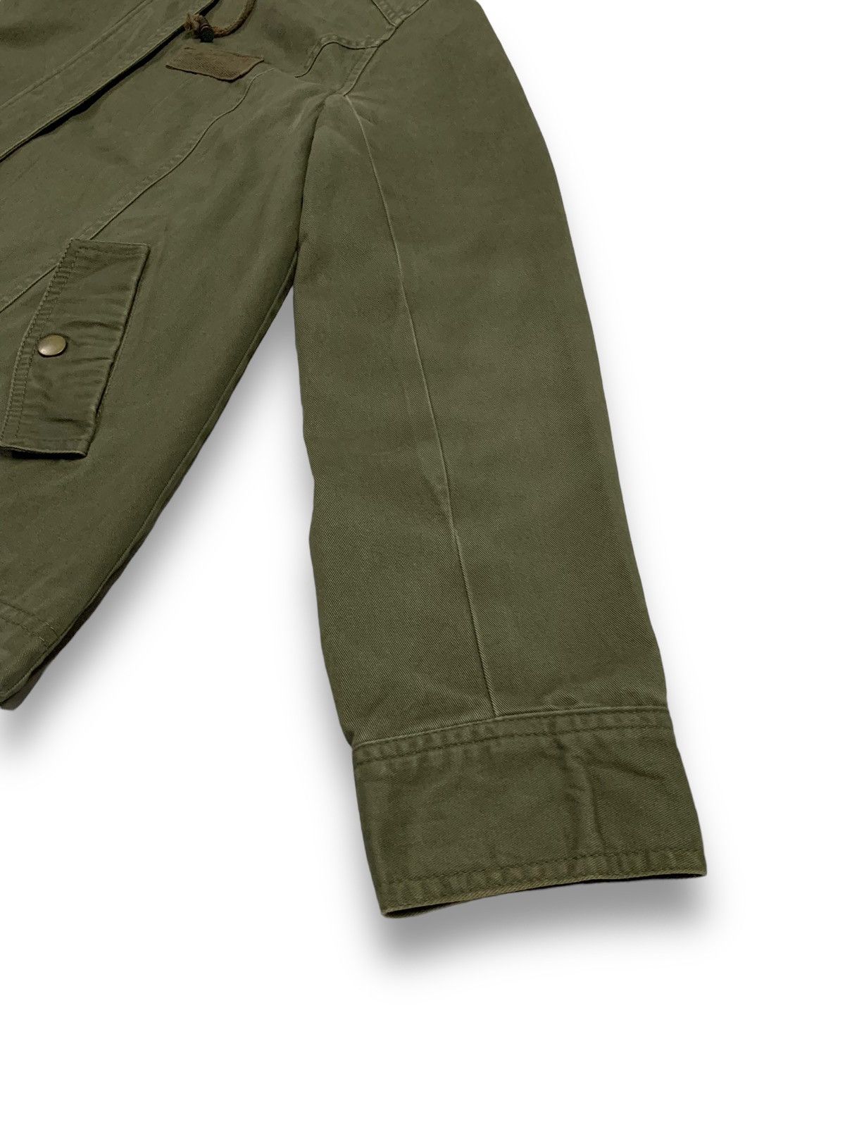 Japanese Brand Japanese Brand Archives Flare Hem Military Hooded Jacket Size M / US 6-8 / IT 42-44 - 13 Thumbnail