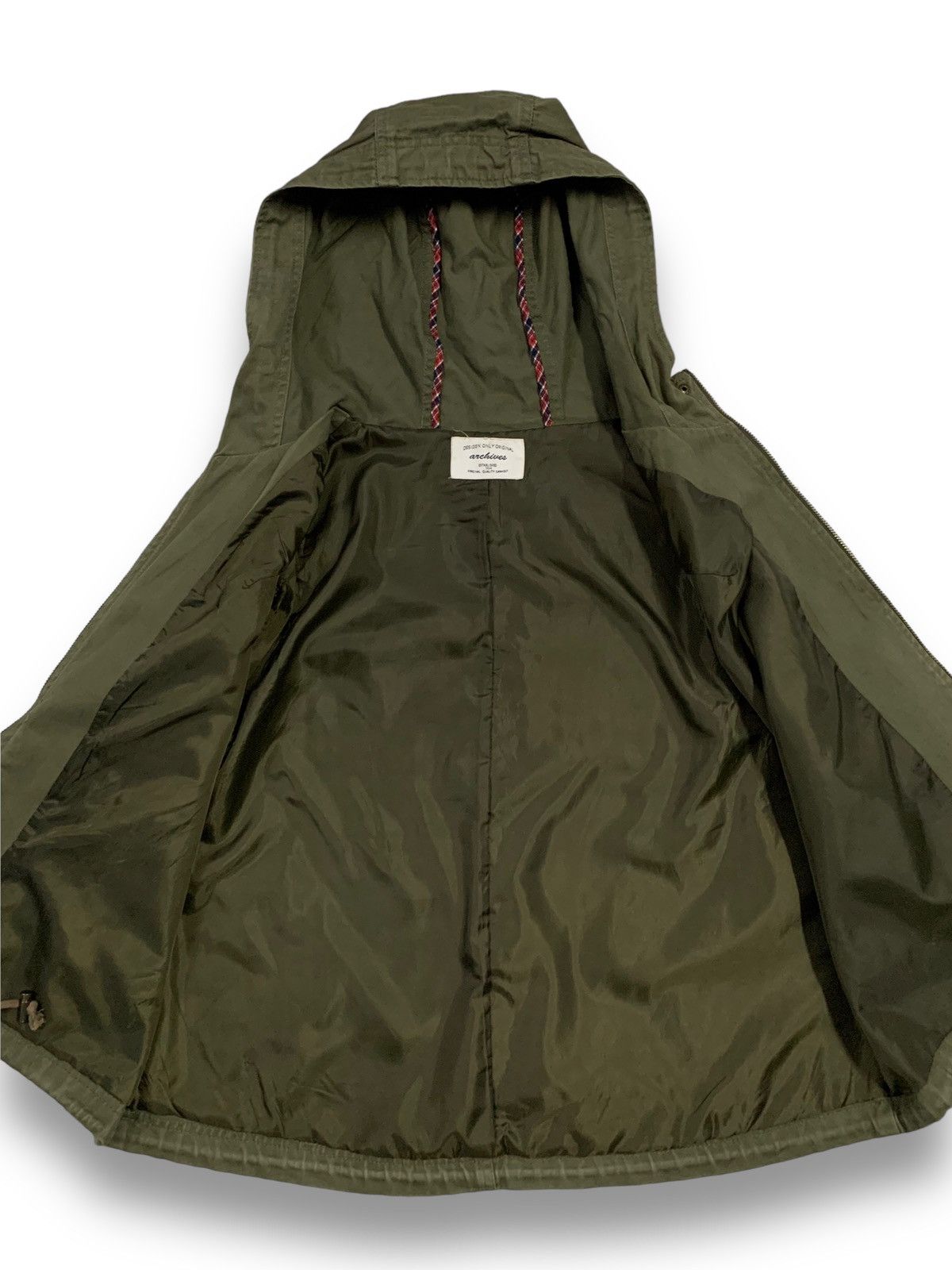 Japanese Brand Japanese Brand Archives Flare Hem Military Hooded Jacket Size M / US 6-8 / IT 42-44 - 16 Thumbnail
