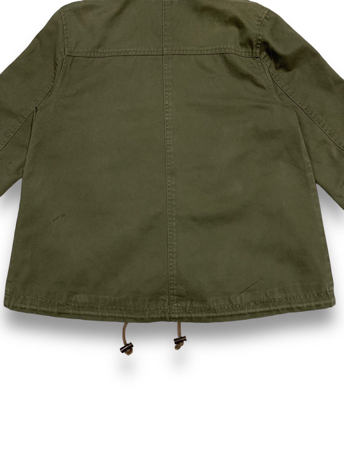 Japanese Brand Japanese Brand Archives Flare Hem Military Hooded Jacket Size M / US 6-8 / IT 42-44 - 15 Thumbnail