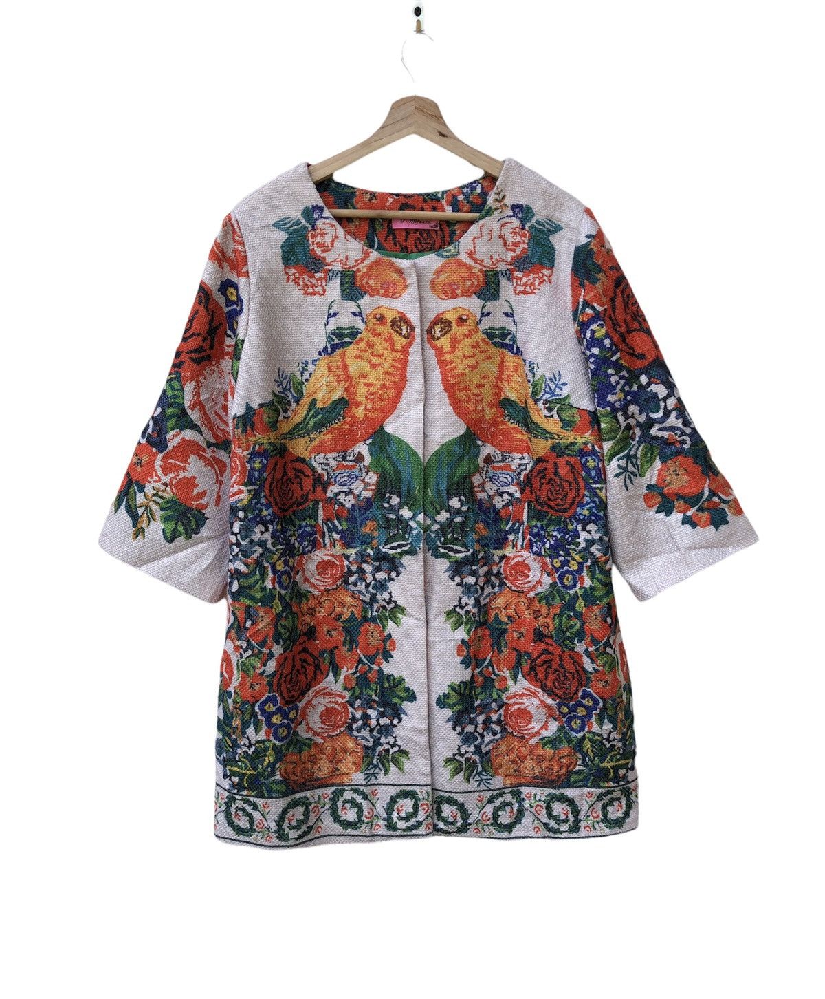 image of Archival Clothing Helena Full Print Native Floral Colourfull in Colour Full, Women's (Size Medium)