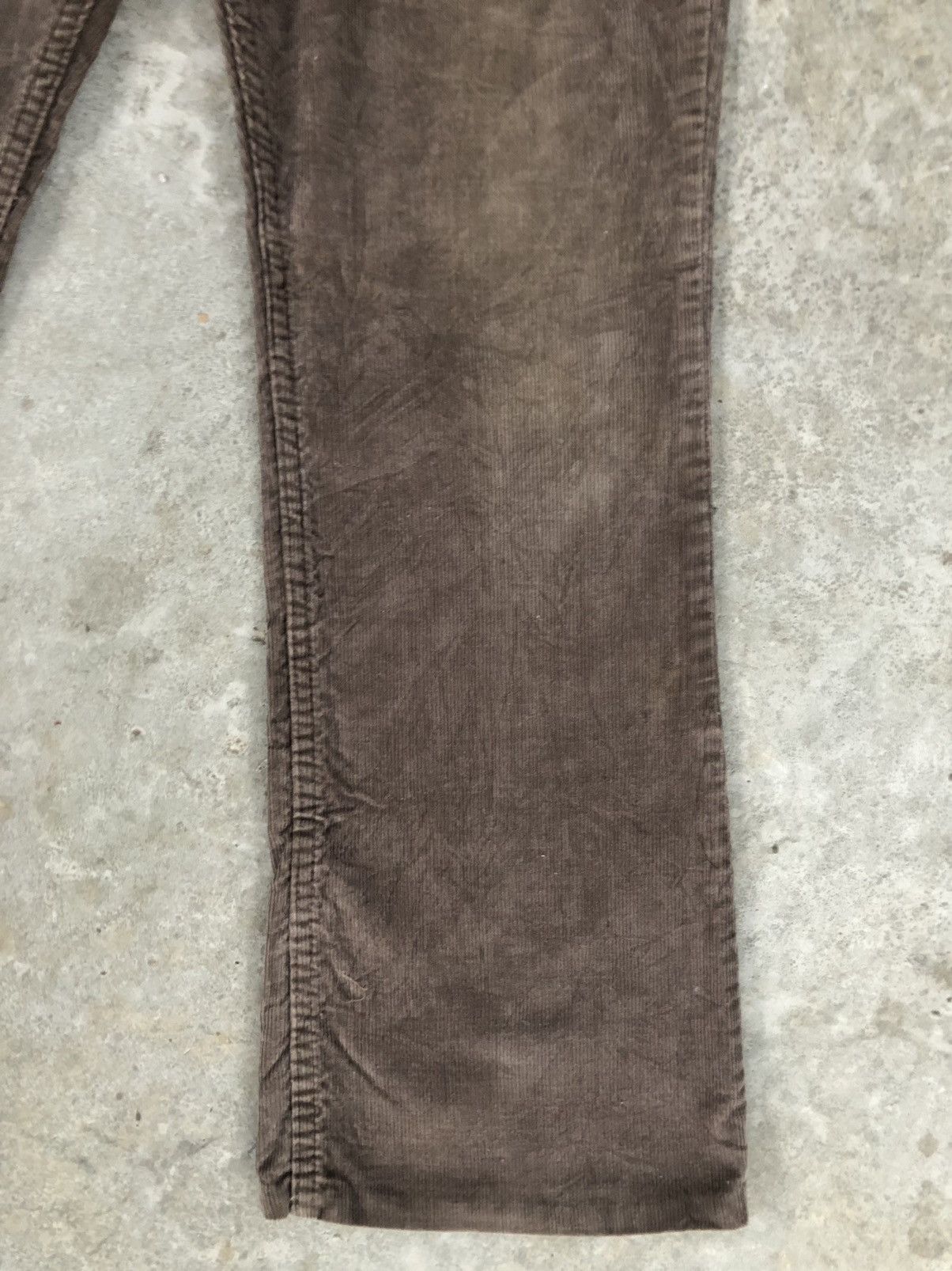 If Six Was Nine Vintage 80’s Levi’s Corduroy Flared Jeans 517 Size US 31 - 8 Thumbnail