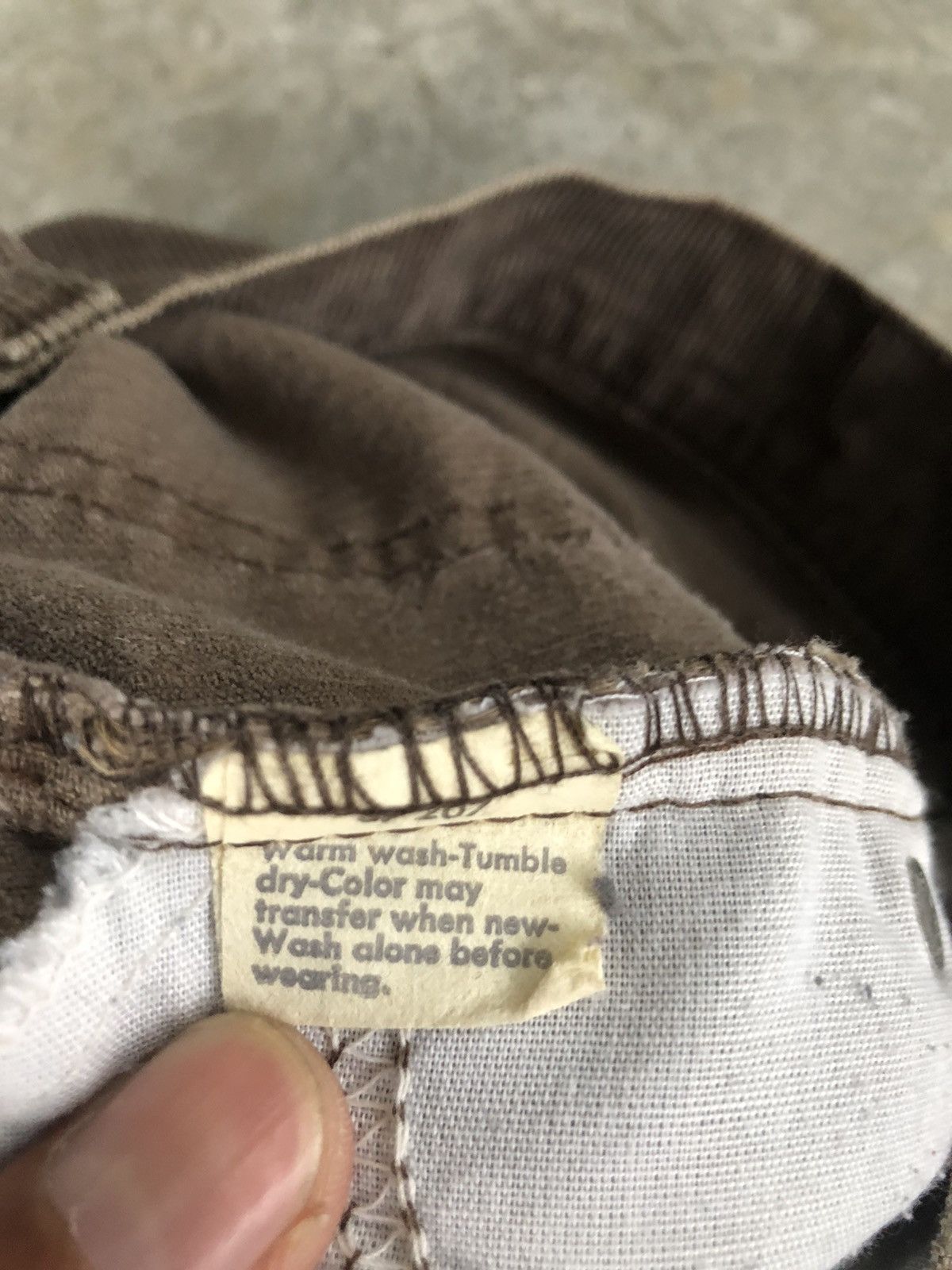 If Six Was Nine Vintage 80’s Levi’s Corduroy Flared Jeans 517 Size US 31 - 17 Thumbnail