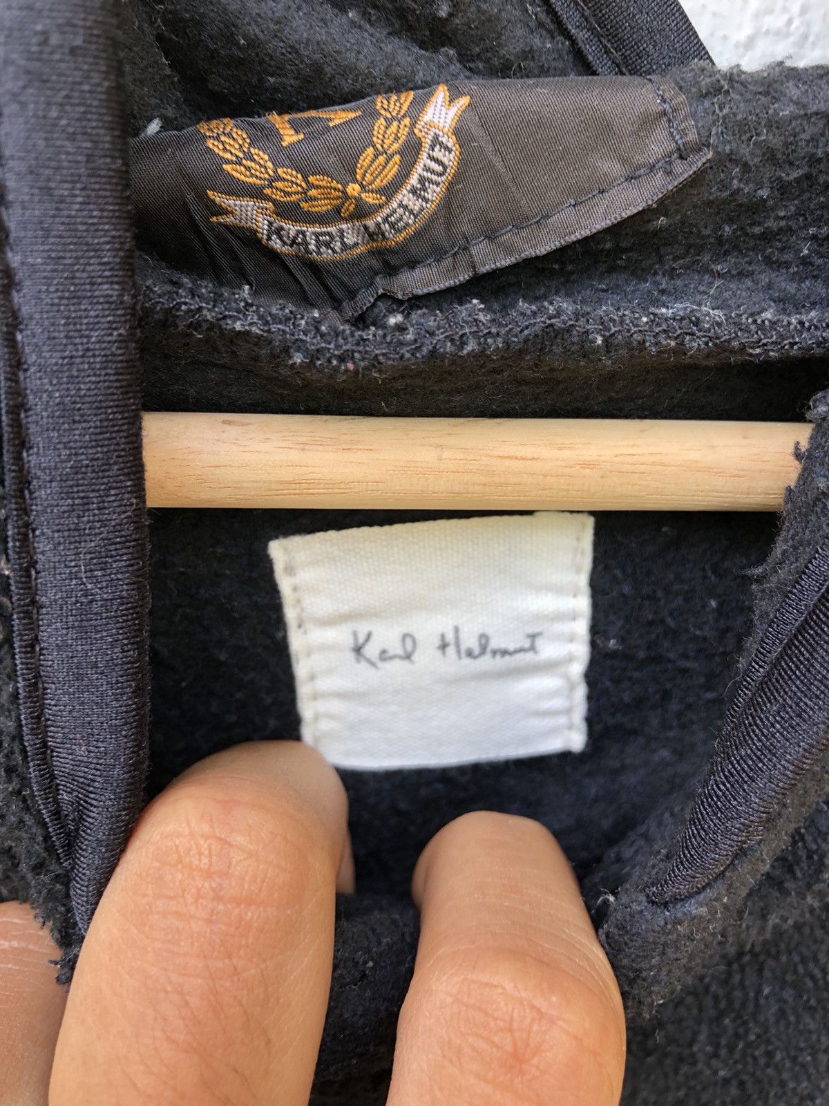 Japanese Brand Karl Helmut Fleece Jacket Size US L / EU 52-54 / 3 - 3 Thumbnail