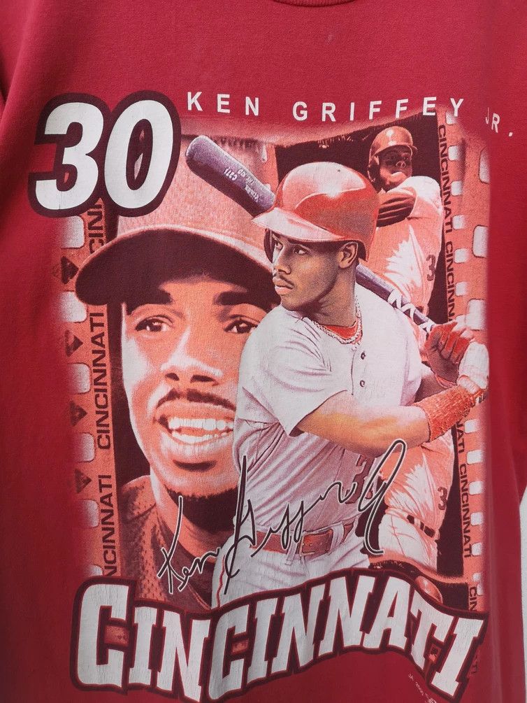 MLB Vintage Baseball Player Ken Griffey Size US L / EU 52-54 / 3 - 6 Thumbnail