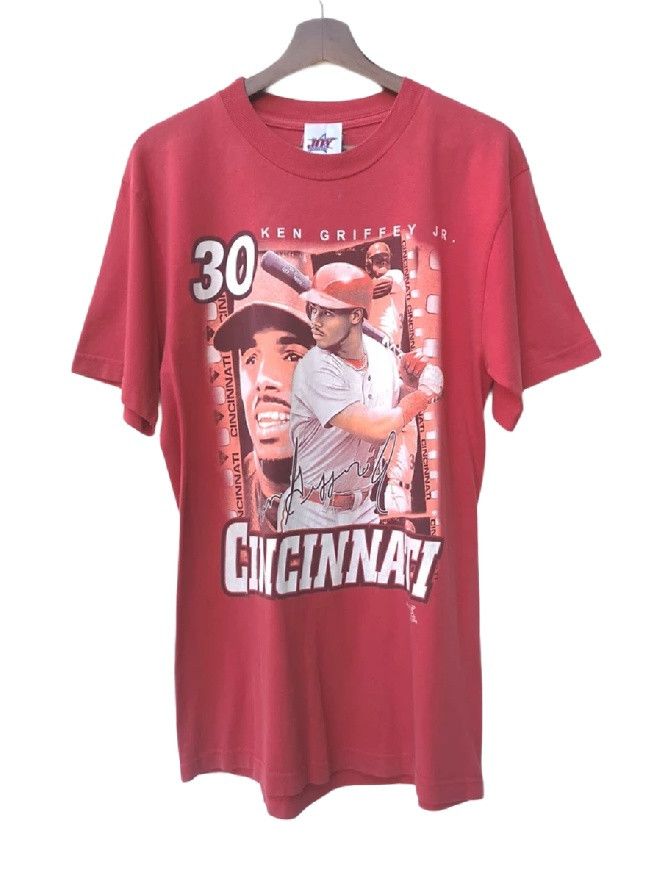 MLB Vintage Baseball Player Ken Griffey Size US L / EU 52-54 / 3 - 1 Thumbnail