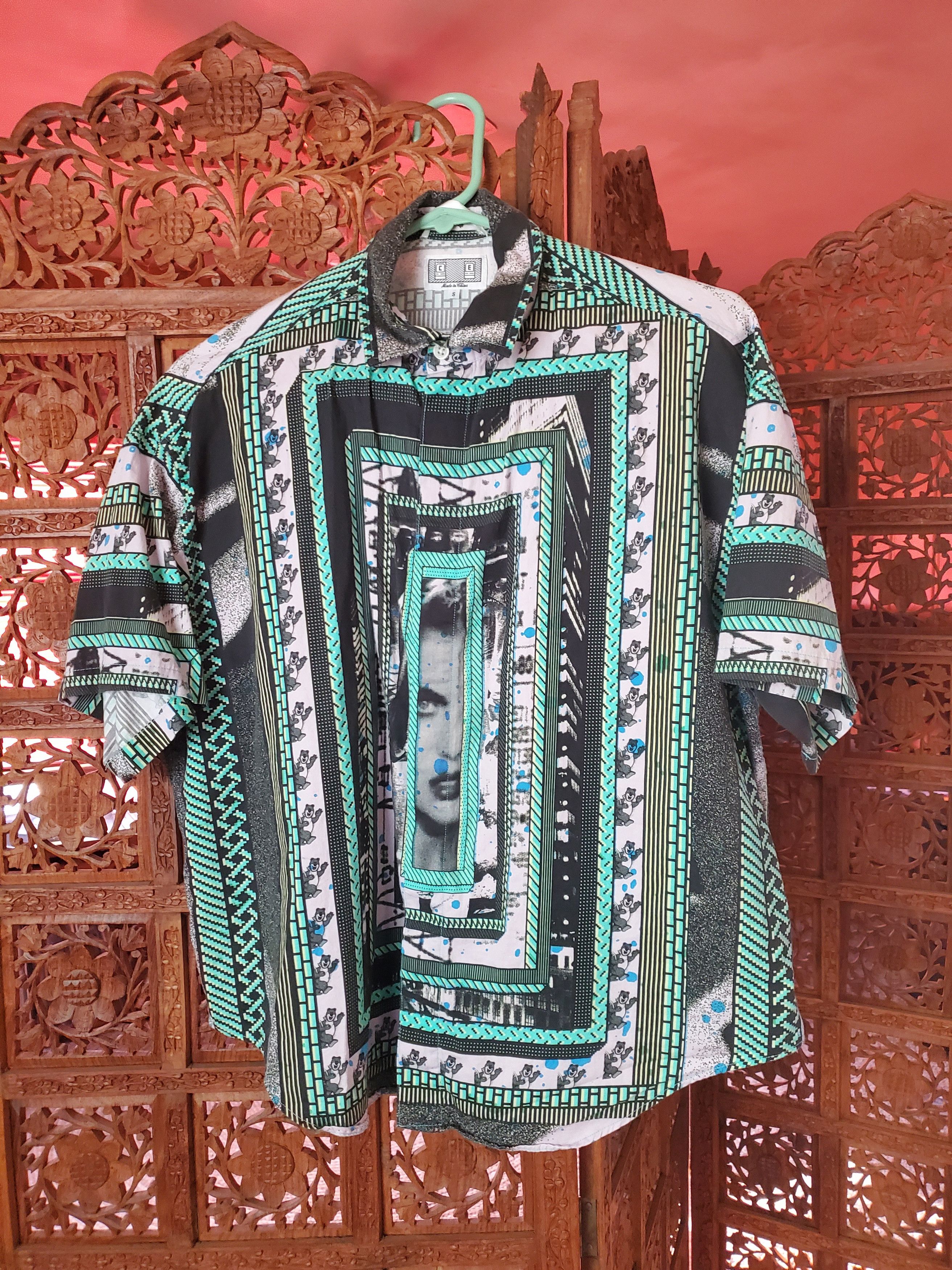 Cav Empt Frame Tribal Button Up Shirt