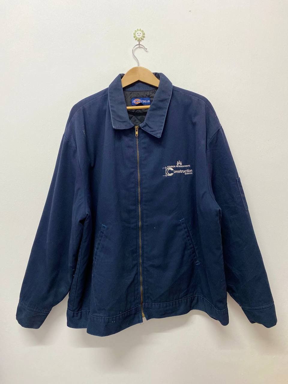 Dickies Dickies Worker Zipper Jacket Navy Blue quilted lining Size US XXL / EU 58 / 5 - 1 Thumbnail