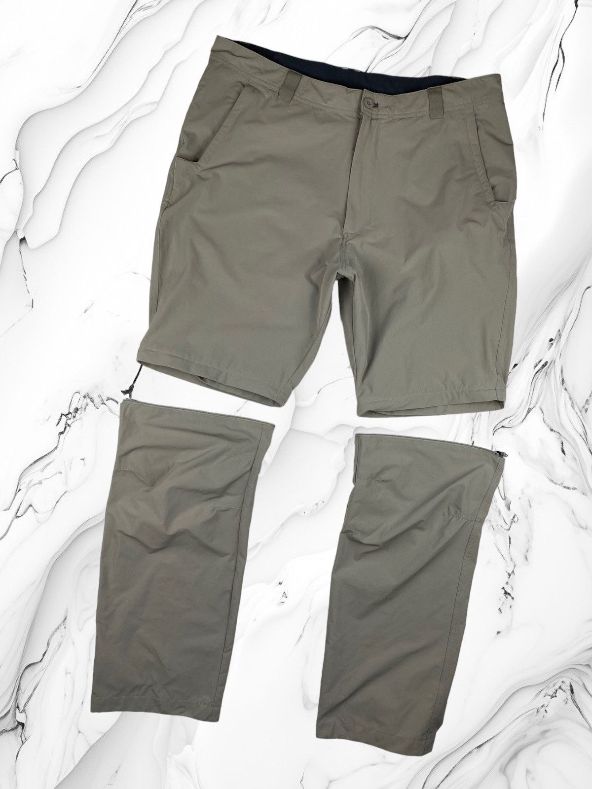 Vintage Mens Rohan Outdoor Life Pants Shorts 3 in 1 Size US 35 - 1 Thumbnail