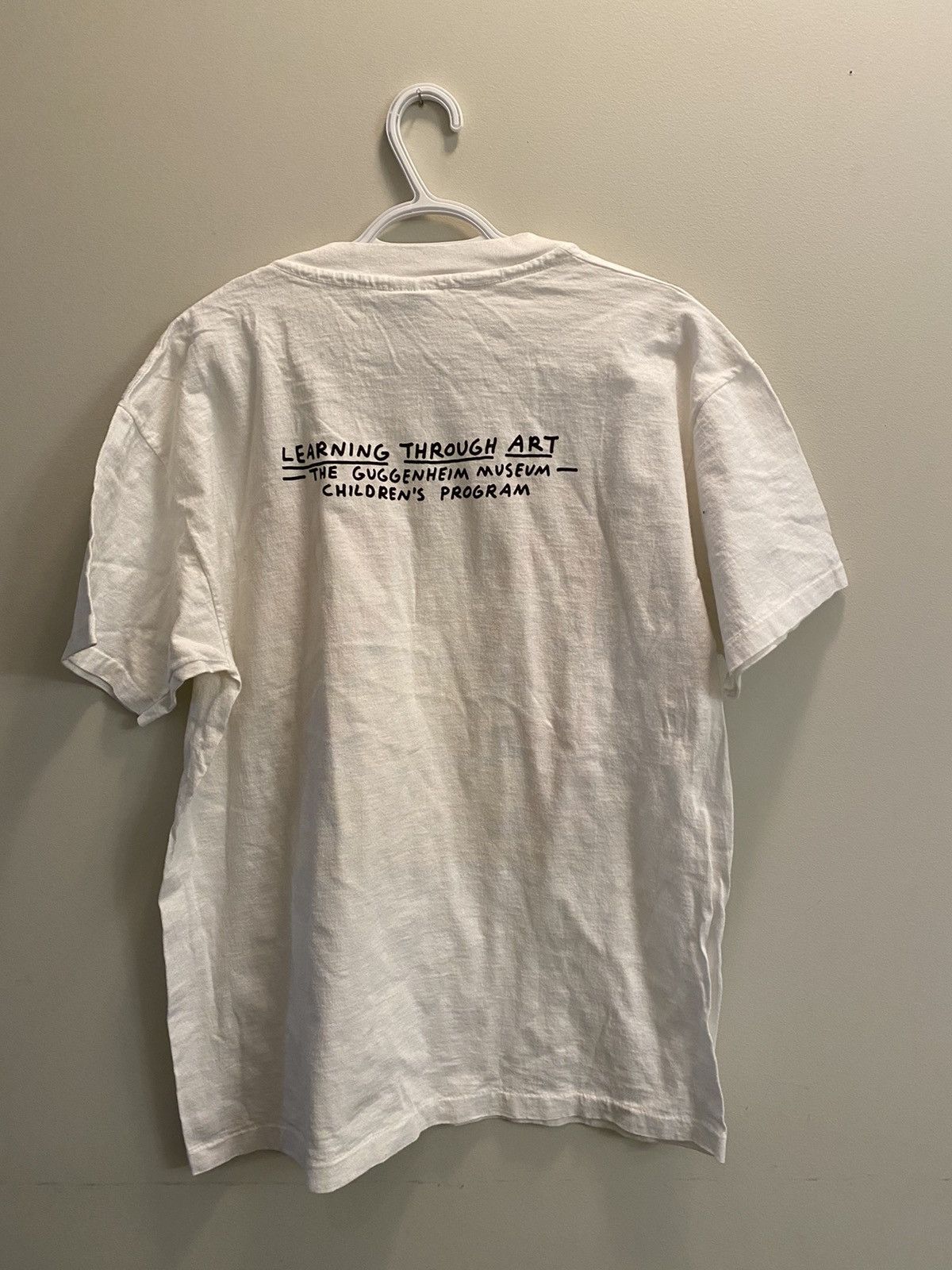 Keith Haring × Vintage Vintage Keith Haring Shirt 1993 Guggenheim Museum Shirt Size US XL / EU 56 / 4 - 7 Thumbnail