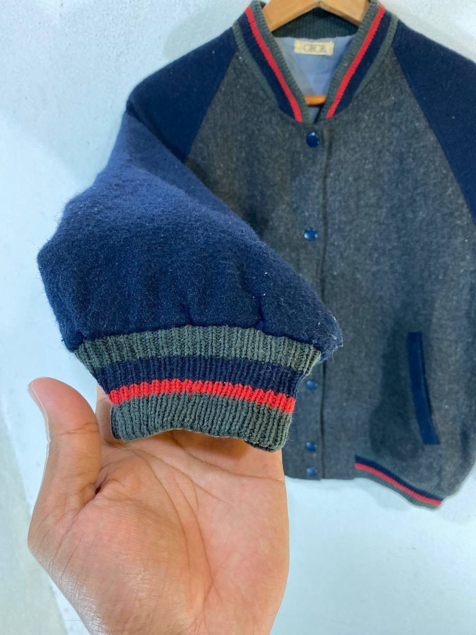 Vintage Vintage Varsity Jacket Fully Wool Size US M / EU 48-50 / 2 - 4 Thumbnail