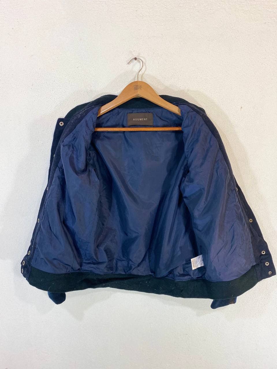 Japanese Brand Japanese Brand Varsity Jacket Leather Sleeves Size US M / EU 48-50 / 2 - 3 Thumbnail